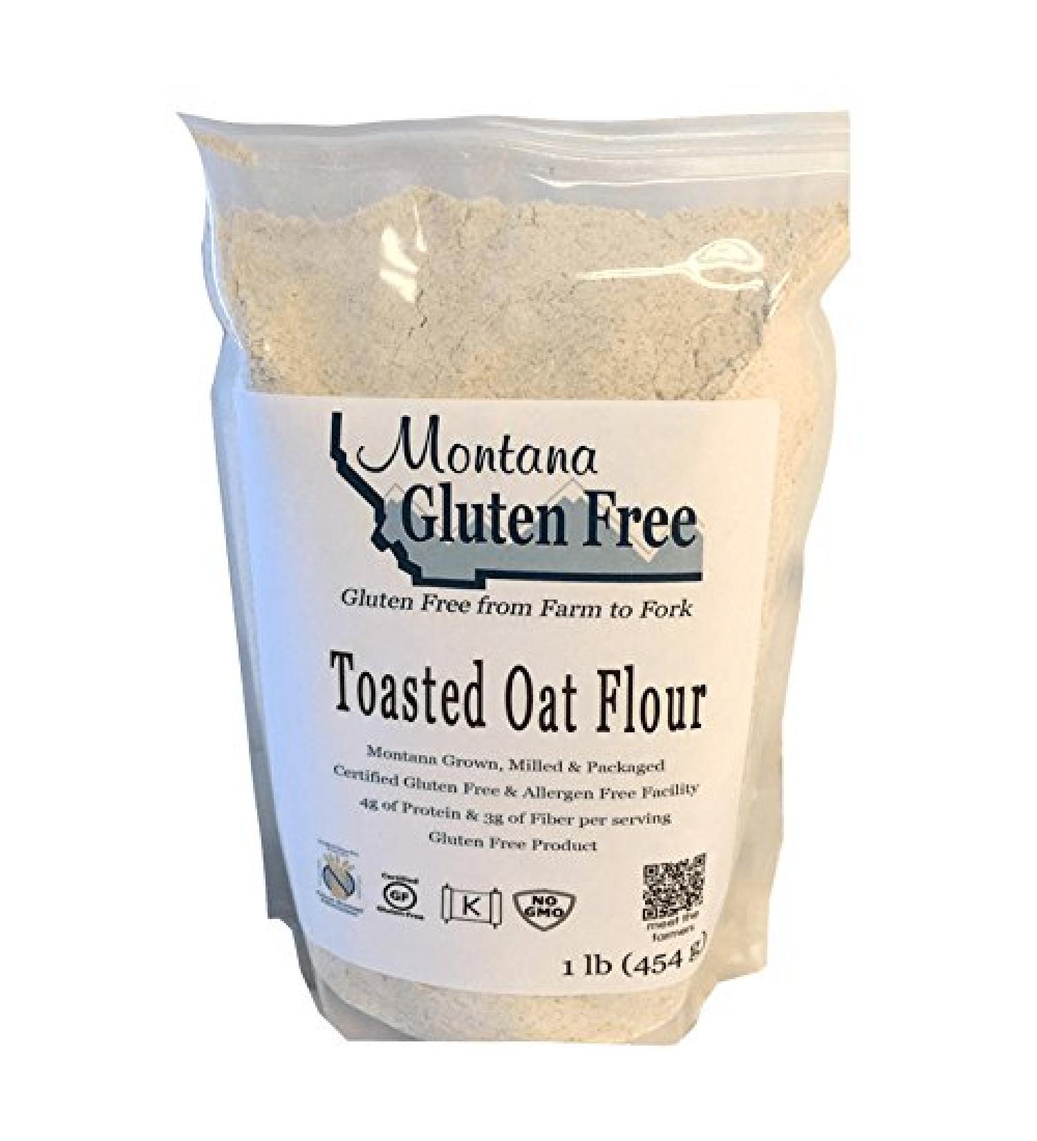 Gluten Free Toasted Oat Flour - 2 1lb bags - Buy Online on SooperMarket.com
