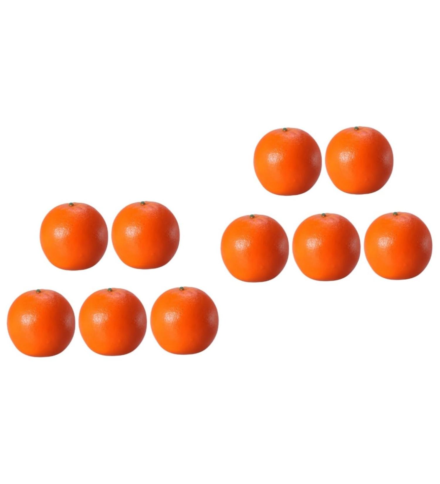 Alipis 10 Pcs child boy Children Toys props Model toy reward Fake Orange Models orange artificial toy set accessories window at home fake fruit Toy banana decoration fake - Buy Online on SooperMarket.com