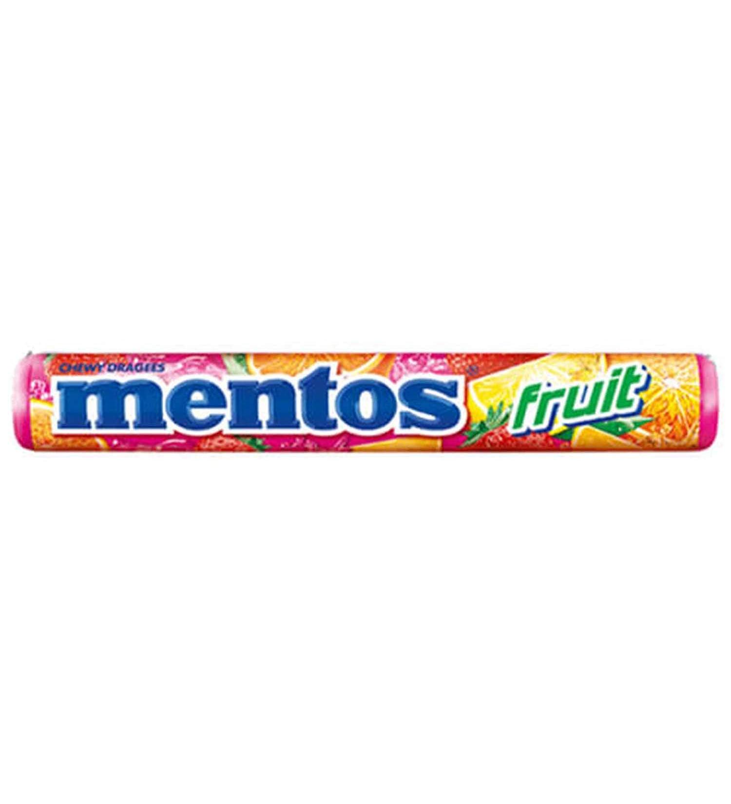 Mentos Rolls - Chewy Dragees Sweets (Fruit 10 Pack) Tasty And Twisty Treat Gift Hamper For Birthday Christmas Sold By Kidzbuzz - Buy Online on SooperMarket.com