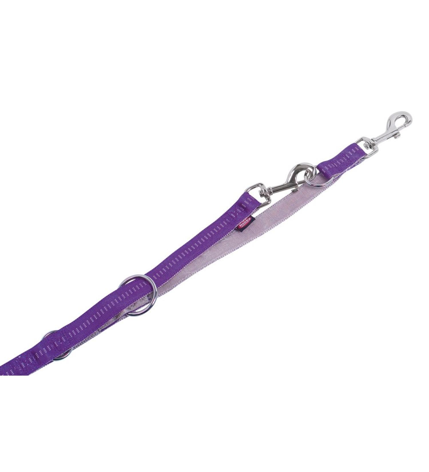 Nobby Soft Grip Leash - Purple 200 cm 20 mm Width | Durable Dog Leash for International Shipping - Buy Online on SooperMarket.com