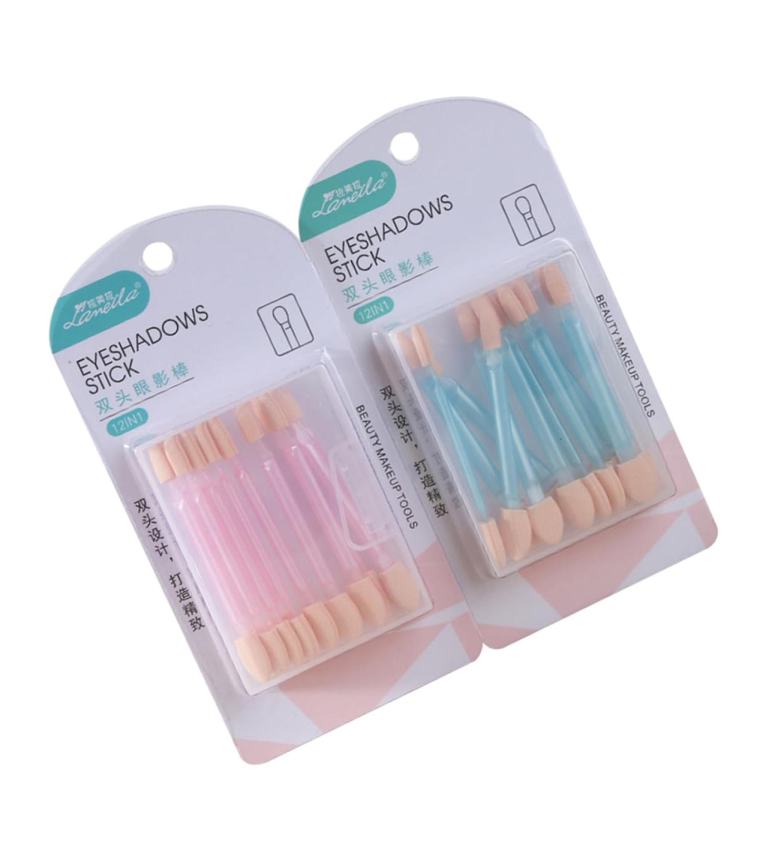 Beavorty 24Pcs makeup brush foam eyeshadow makeup eyeshadow brush Eye shadow brush blush Miss mix - Buy Online on SooperMarket.com