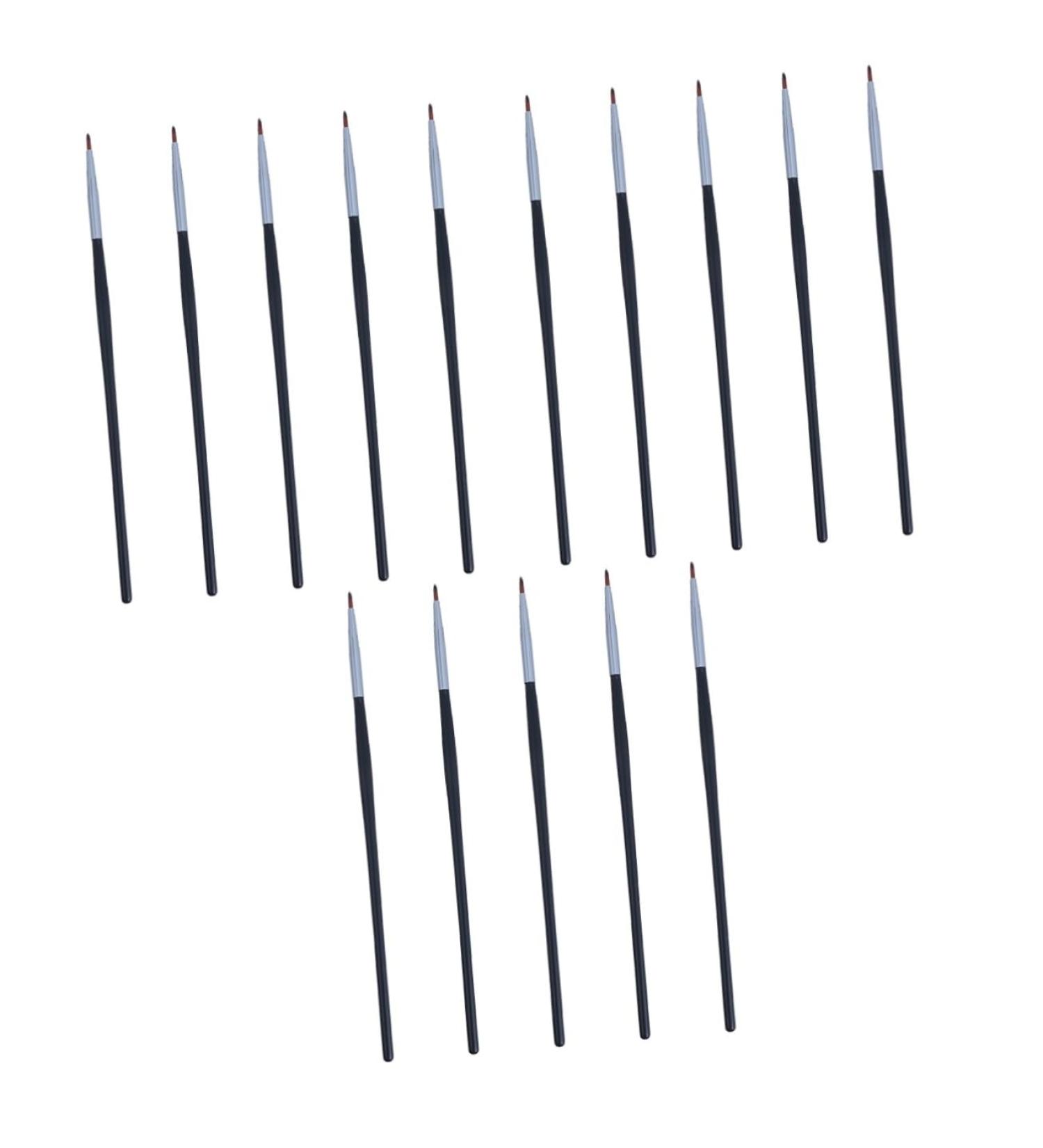 Buy Ipetboom 15 Pcs Fine Eyeliner Brush Set - Eyeliner Lipstick & Eye Shadow Applicators for Flawless Makeup - International Shipping Available - Buy Online on SooperMarket.com