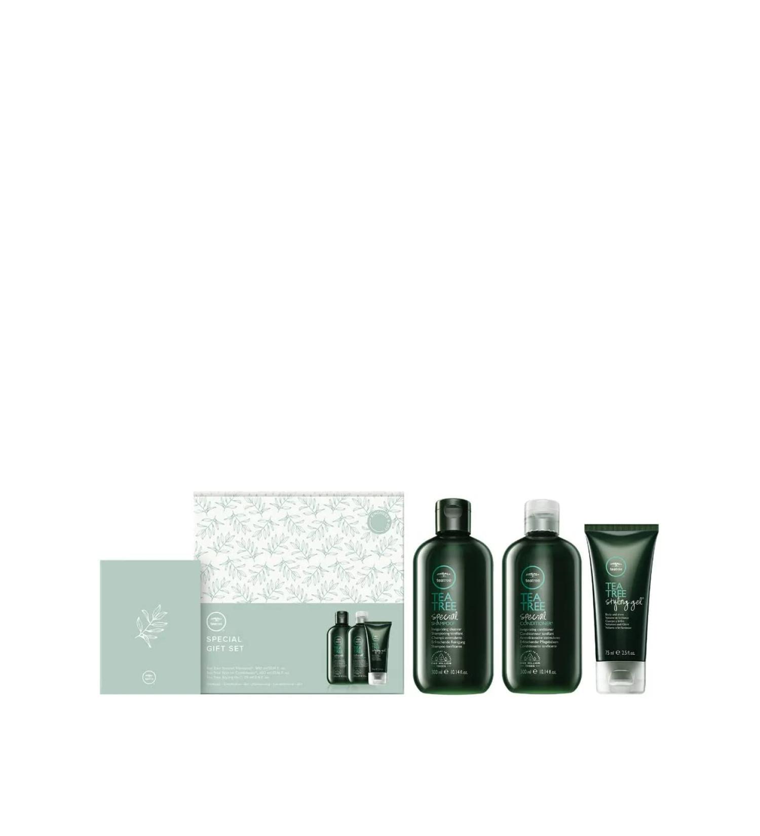 Paul Mitchell Tea Tree Special Gift Set - Shampoo, Conditioner & Hair Gel for All Hair Types - Buy Online on SooperMarket.com