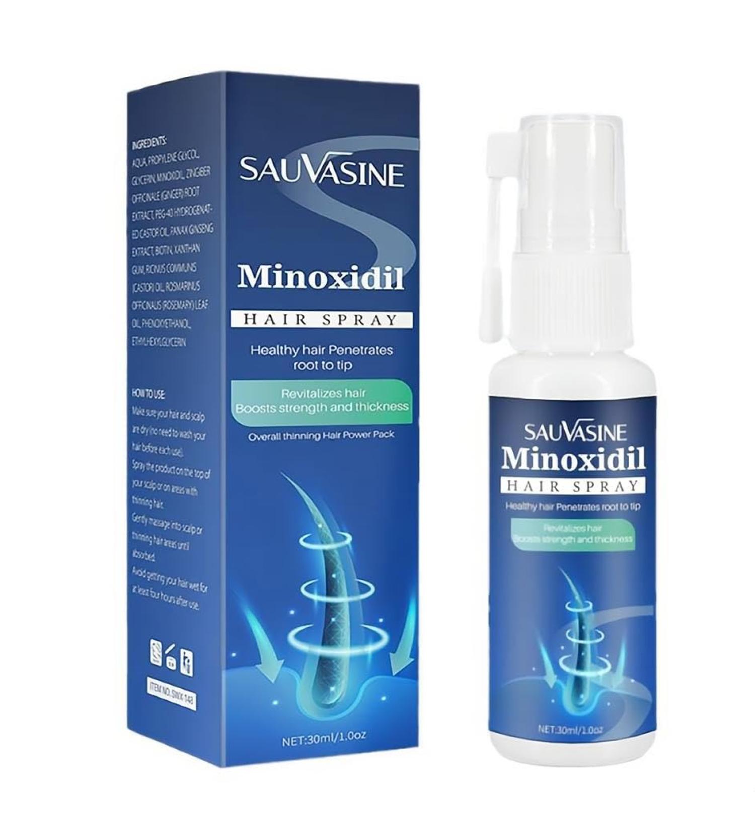 Buy 5% Minoxidil Hair Growth Spray for Men & Women | Anti Hair Loss Treatment | 2 Month Supply | Extra Strength Scalp Solution for Thicker Stronger Hair - Buy Online on SooperMarket.com
