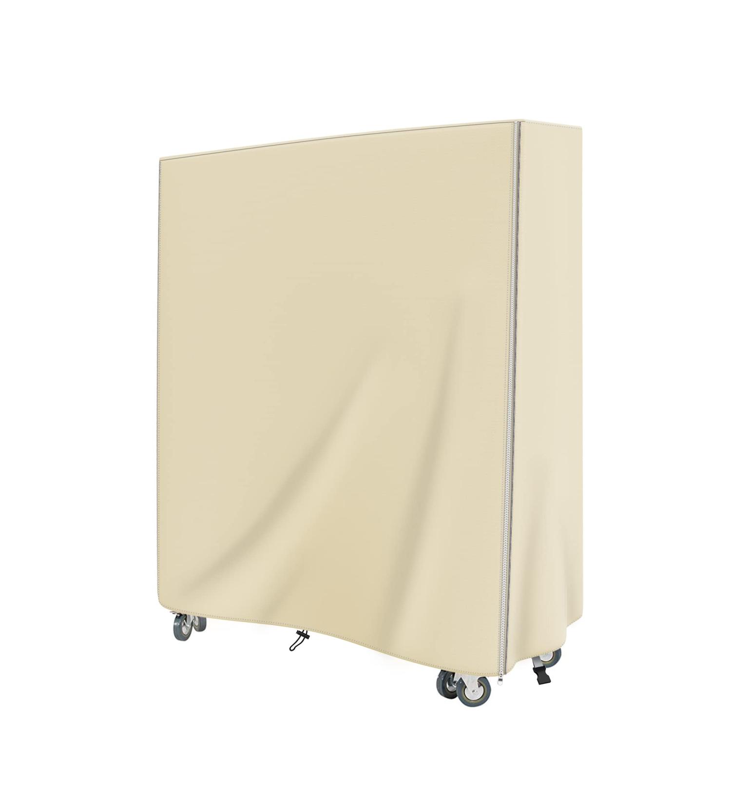 AlaSou Ping Pong Table Cover - Water Resistant, Weatherproof Brownish Yellow - Protect Your Foldable Table Tennis Equipment - Buy Online on SooperMarket.com
