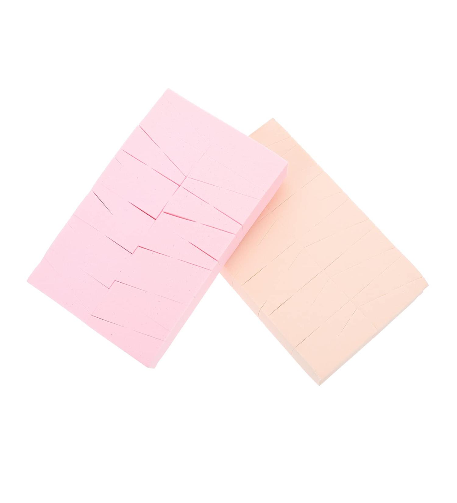 Anneome 2 Sets Triangle Puff Wedge Foundation Sponge Triangle Makeup Sponges Loose Makeup Blending Sponge Makeup Puff Powder Puff Makeup Wedges Cosmetic Hydrophilic Polyurethane Puffs - Buy Online on SooperMarket.com