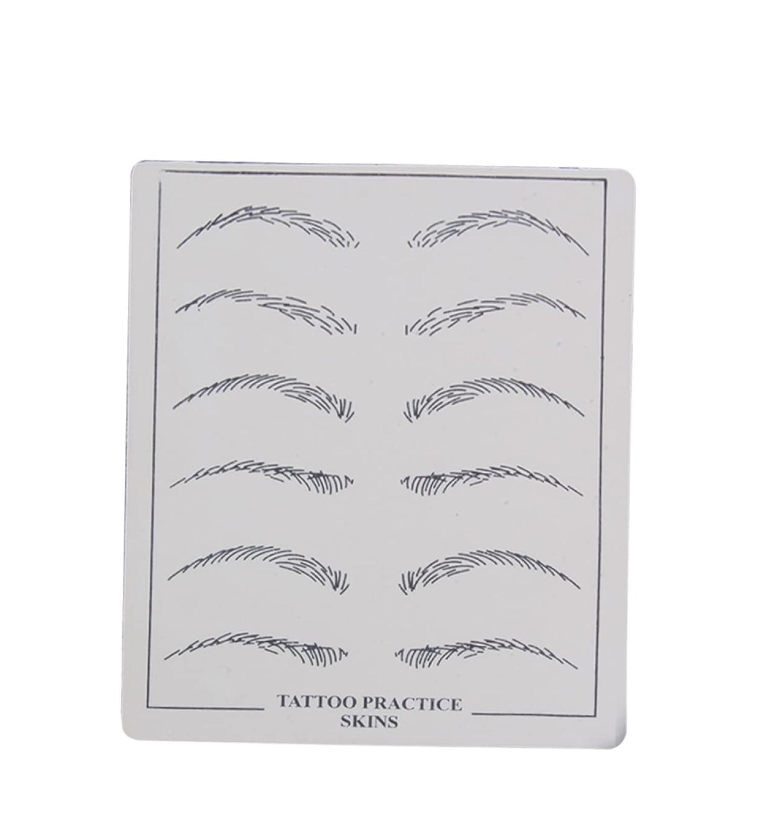NOLITOY 6 Pcs Eyebrow Practice Skin Eyebrow Microblading Skin Eye Brow Practice Skin - Buy Online on SooperMarket.com