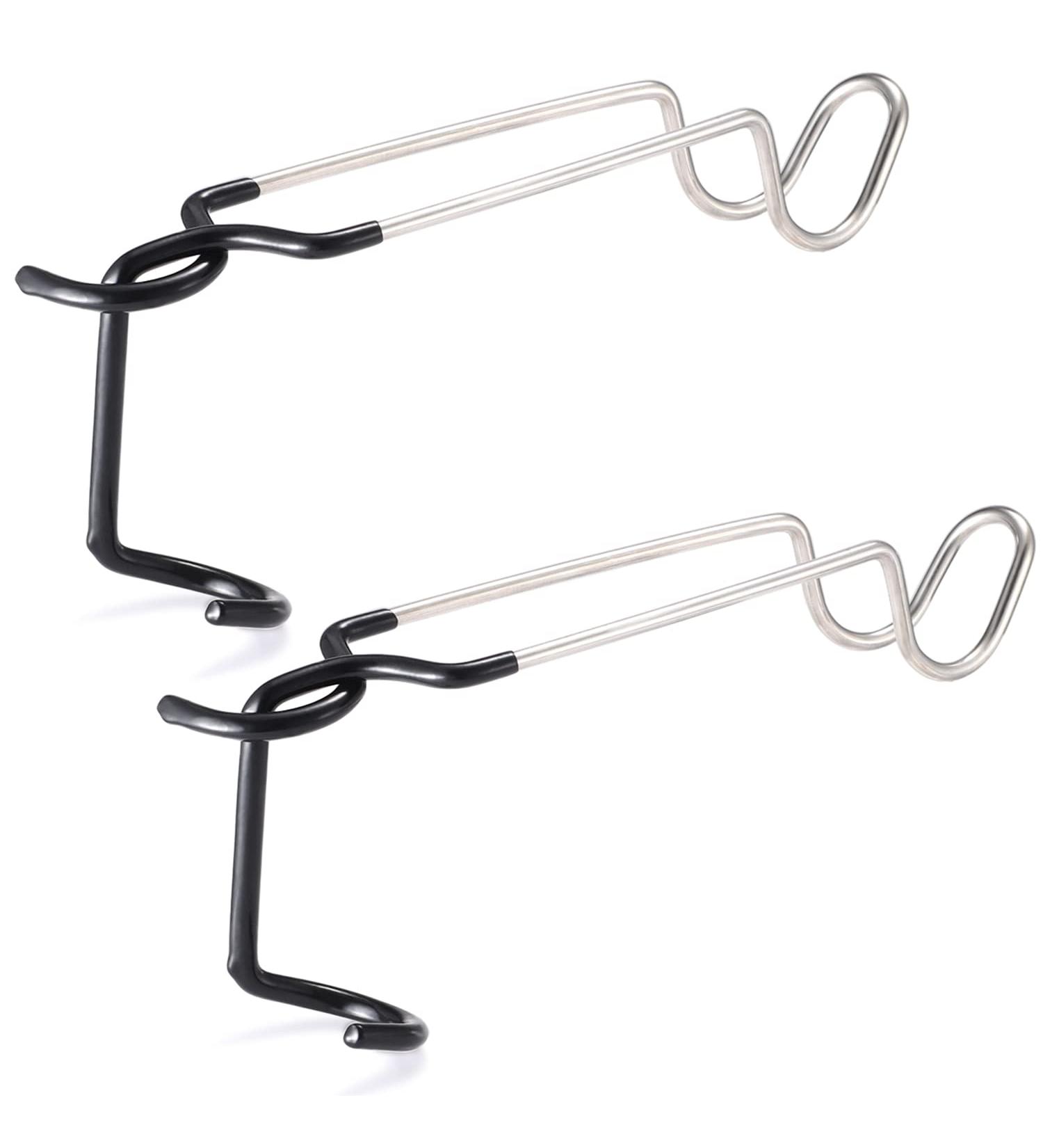 Tobwolf 2PCS Stainless Steel Lantern Hook Hangers for Camping - Portable Non-Slip Holder for Water Bottles, Cups, and Tent Lamps - Buy Online on SooperMarket.com
