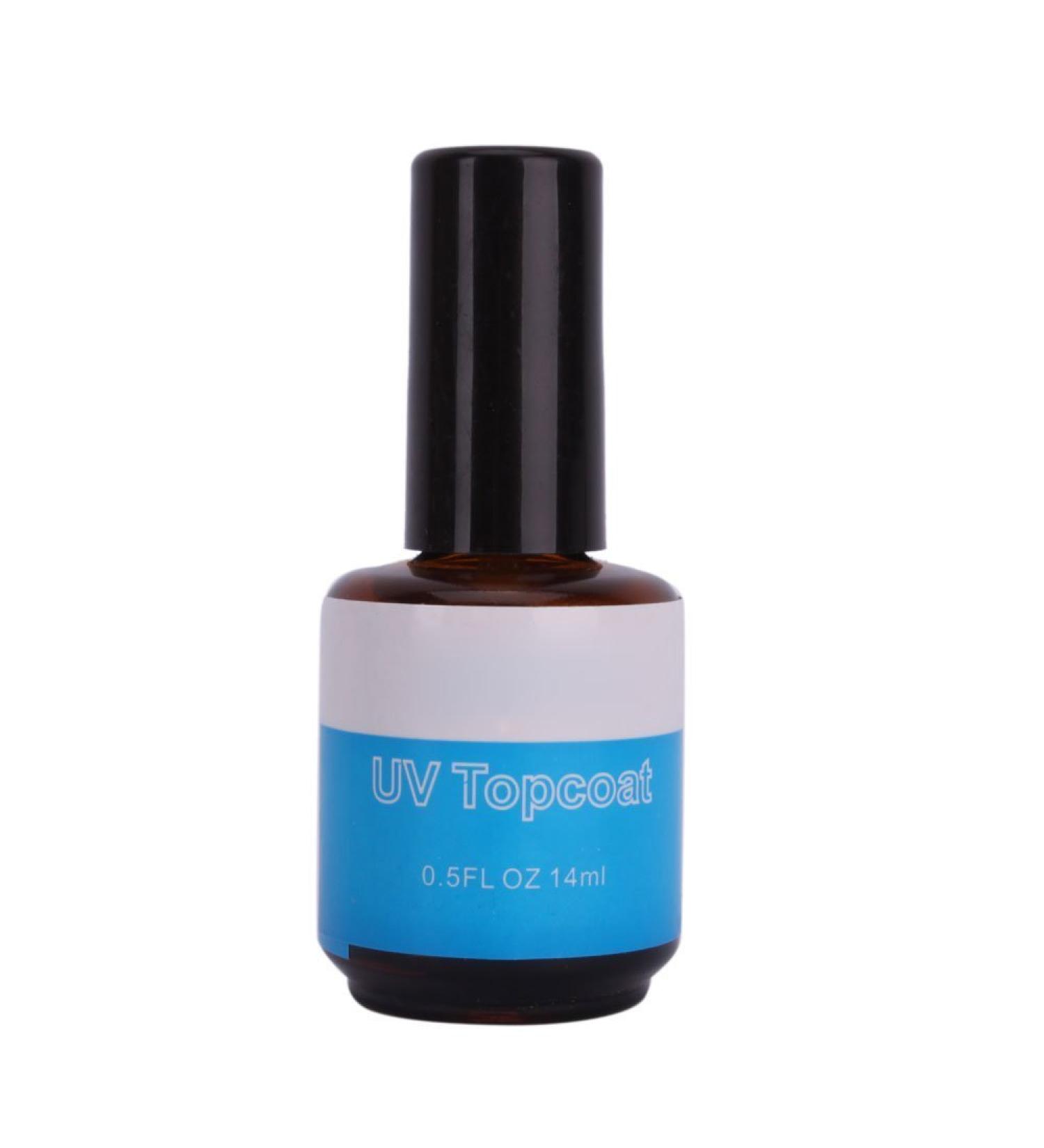 Prakti Nail Art Top Coat UV Gel Gloss Glaze Manicure
