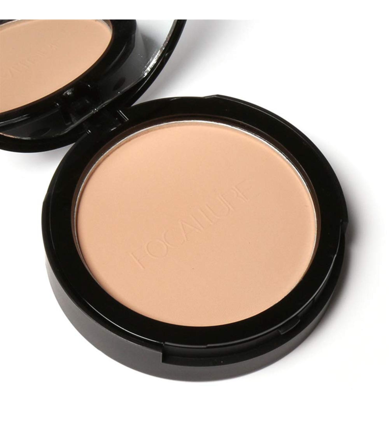 3 Colors Pressed Powder | Waterproof Oil Control | Whitening Face Foundation | For All Skin Tones (2#) - Buy Online on SooperMarket.com