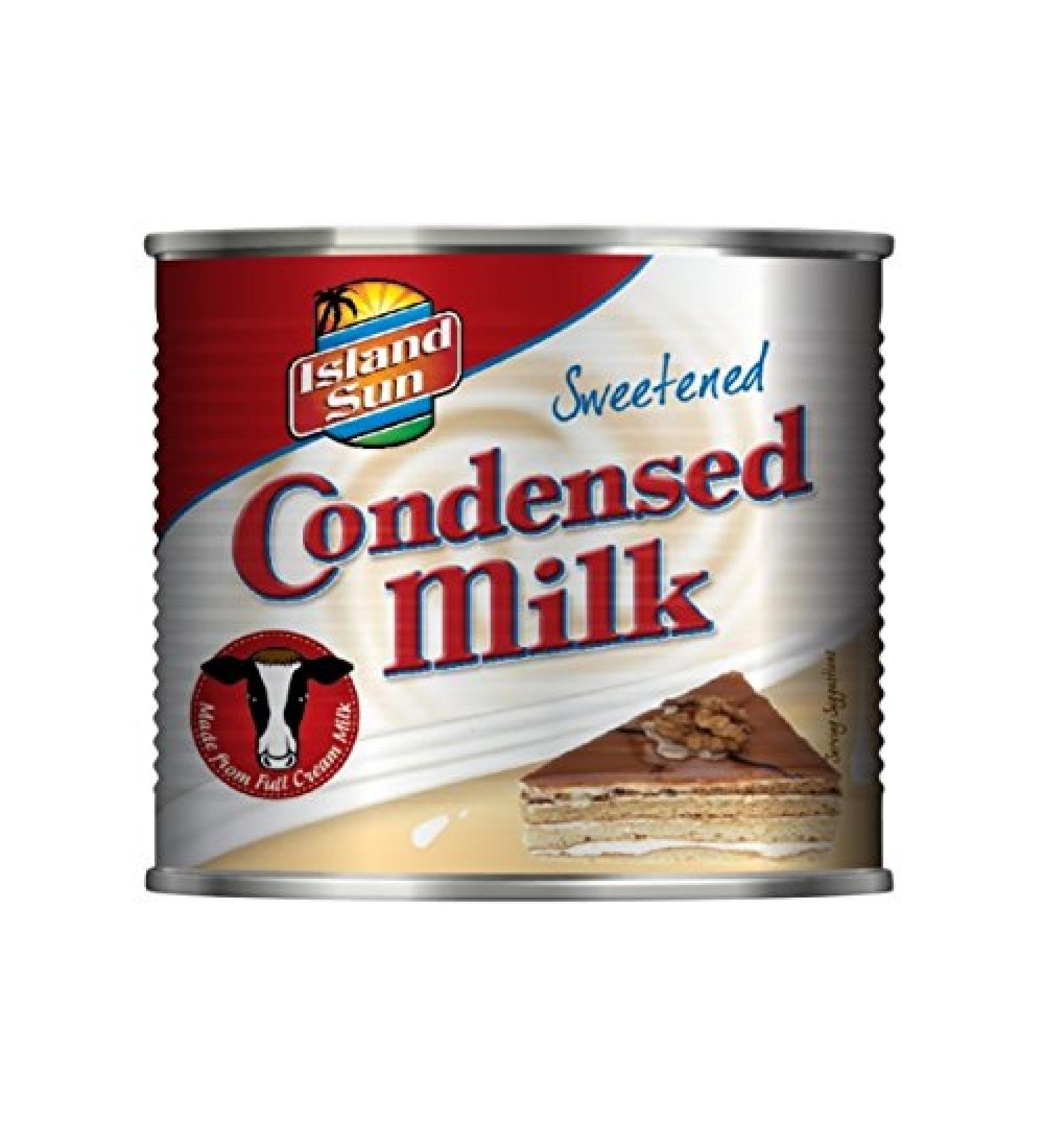 Island Sun Condensed Milk 12x397G