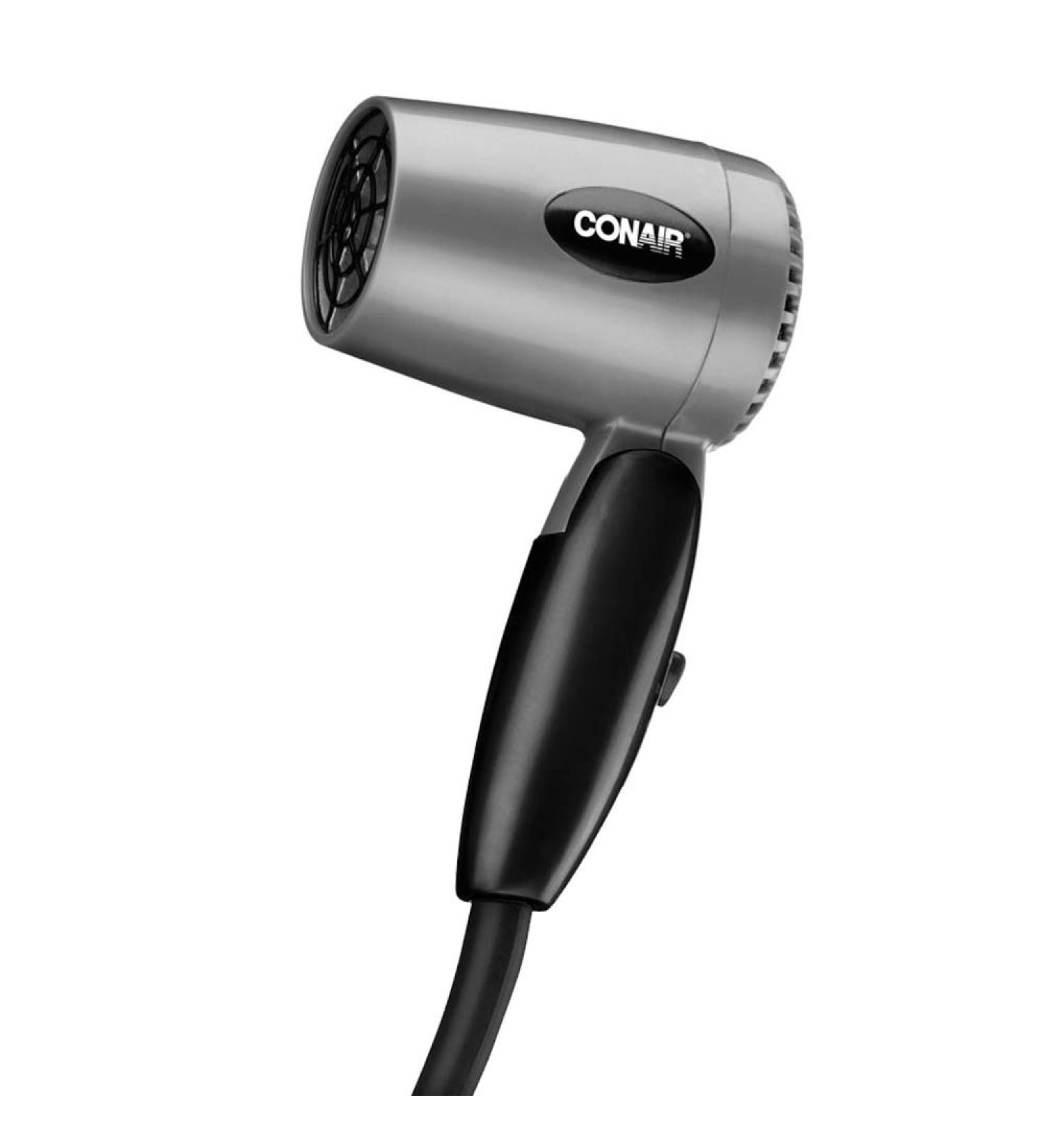 Conair 124AC 1600 Watt Compact Travel Hair Dryer with Folding Handle - Buy Online on SooperMarket.com