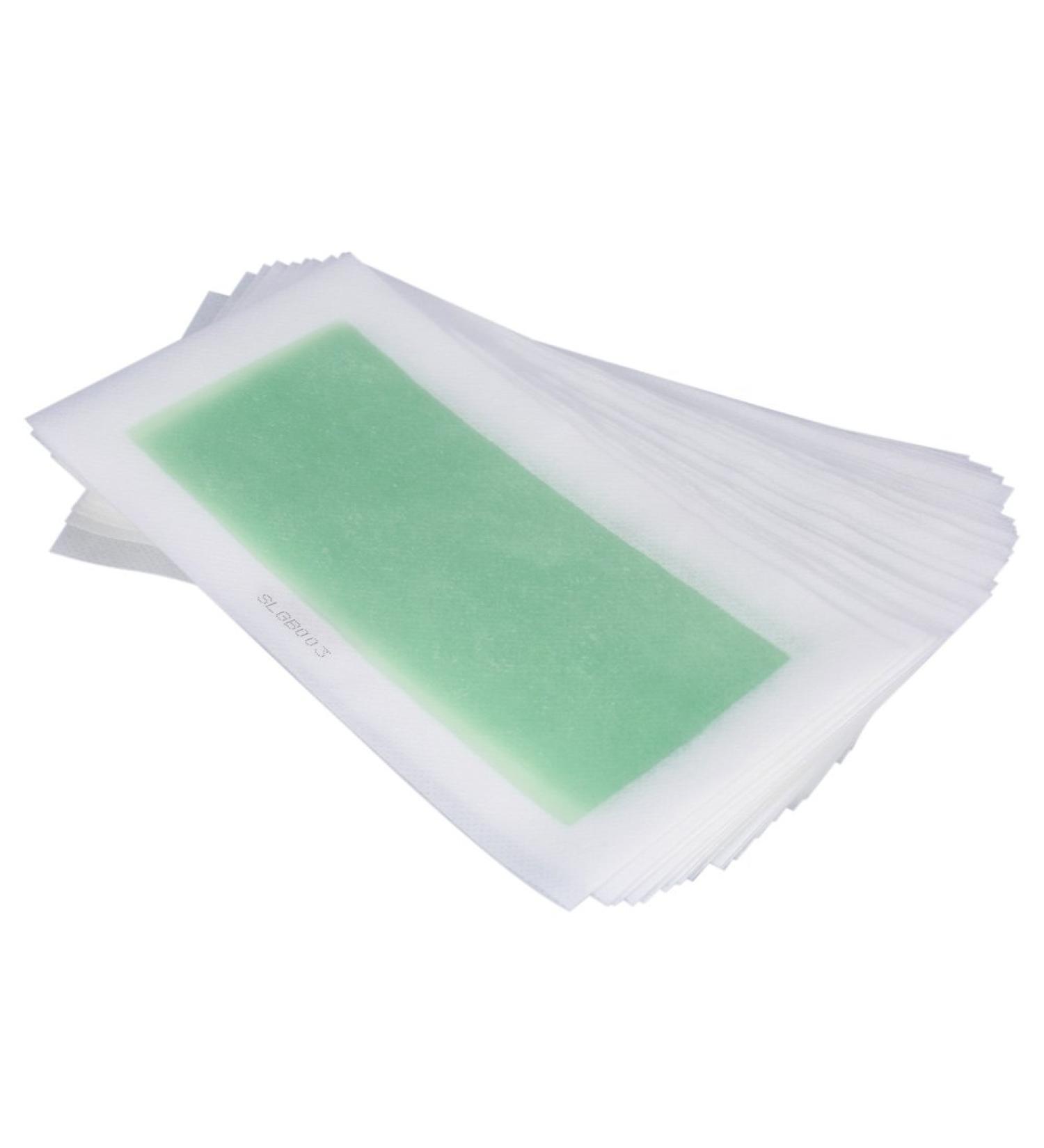 Premium Wax Paper Strips for Hair Removal - 10-Part Set | 18x9 cm Depilatory Fleece for Legs Arms & Armpits - Buy Online on SooperMarket.com