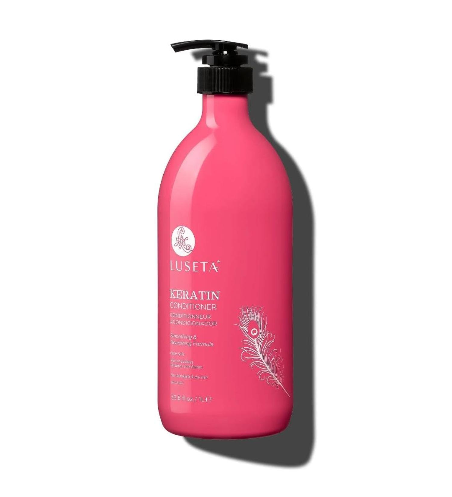 Luseta Keratin Conditioner 33.8 fl oz - Deep Hydrating & Strengthening Hair Treatment | International Shipping Available - Buy Online on SooperMarket.com