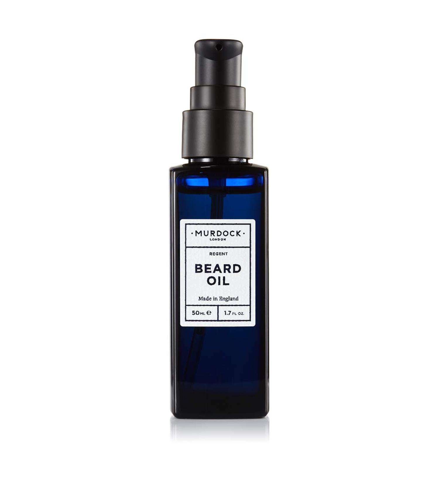 Murdock London Natural Beard Oil for Men - Organic Scent, 50ml - Promotes Healthy Growth & Nourishment, Glossy Finish - Buy Online on SooperMarket.com