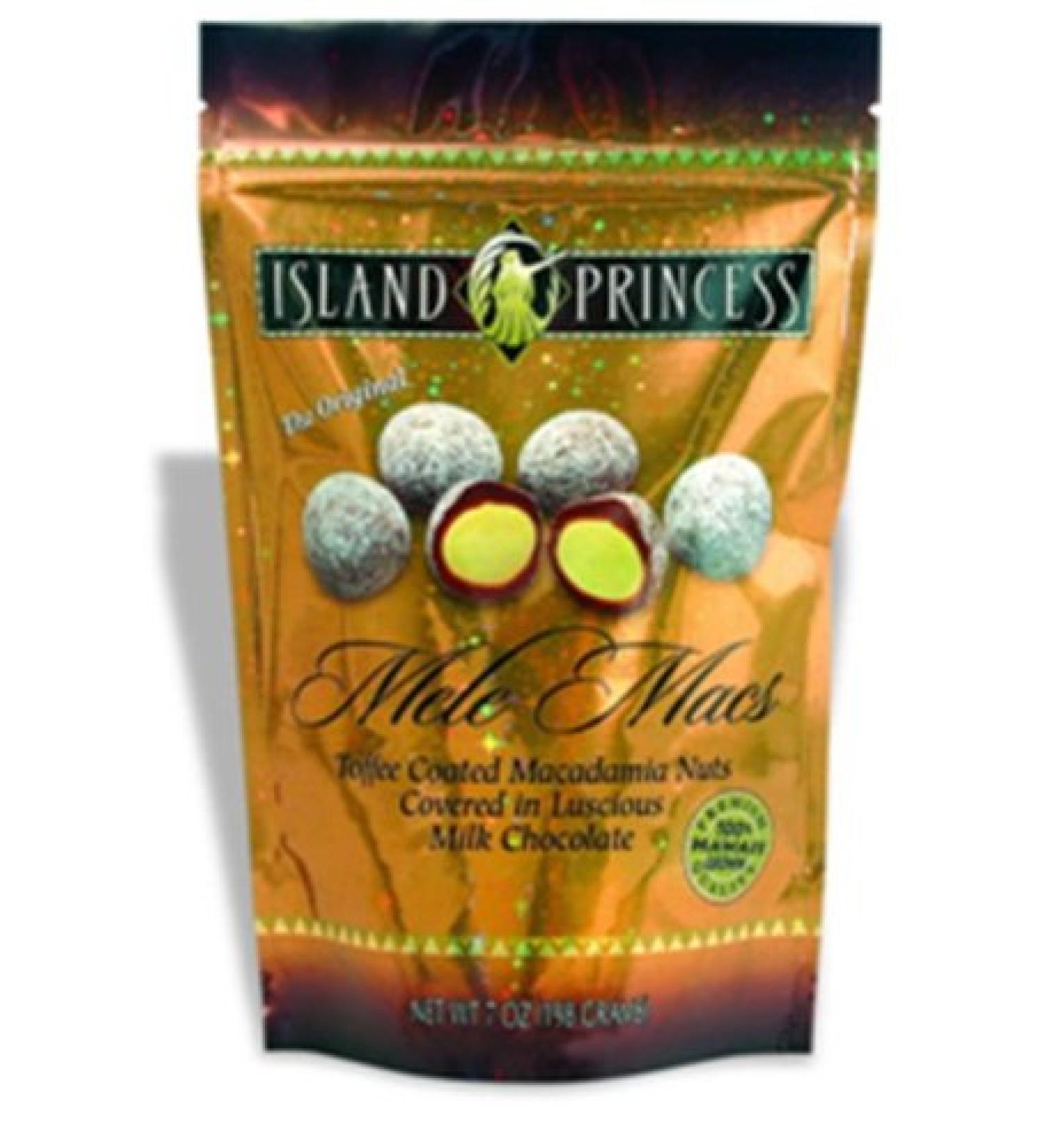 Mele Macs (Chocolate Toffee Macadamia Nuts) 7oz bag