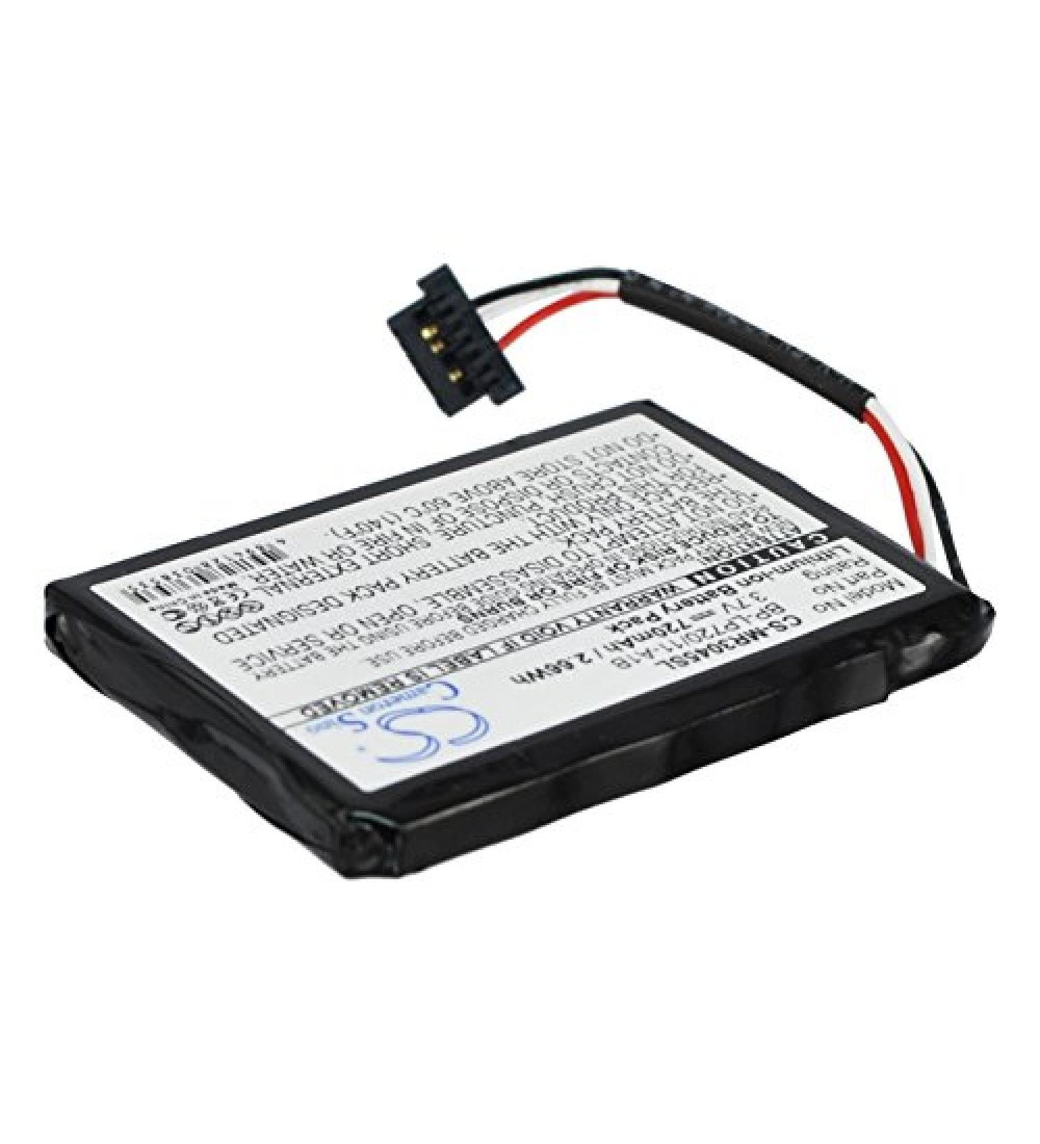 Replacement Battery for Becker Traffic Assist Pro Z250 Z099 Transit 50 - 720mAh/3.7V Compatible Battery - Buy Online on SooperMarket.com
