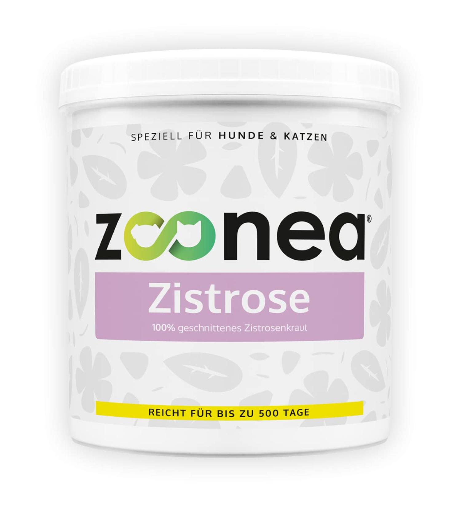 Zoonea Cistus 250g - Immune & Respiratory Booster for Dogs & Cats | 100% Pure Cistus Herb for 500 Days - Buy Online on SooperMarket.com
