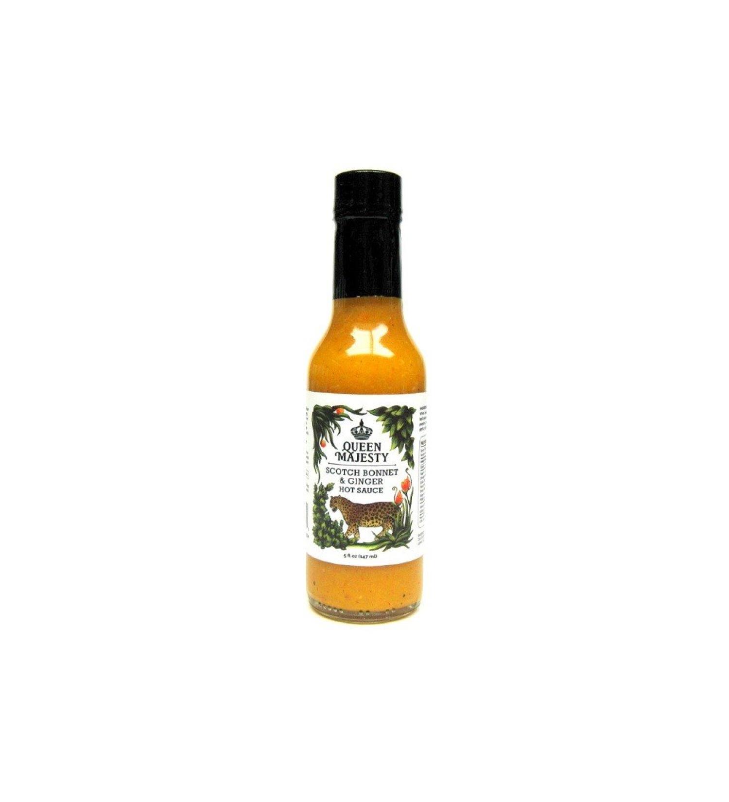 Queen Majesty Scotch Bonnet & Ginger Hot Sauce - Buy Online on SooperMarket.com