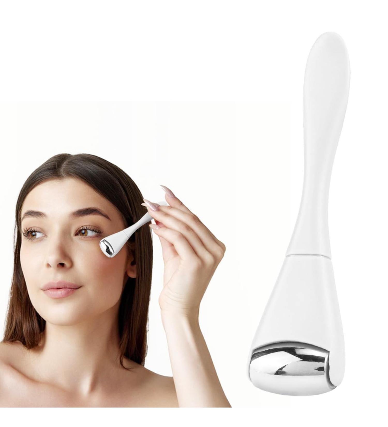 Mini Ice Roller - Handheld Facial Massage Tool for Puffiness Relief | Eye Cream Applicator | Skin Care Essential - Buy Online on SooperMarket.com
