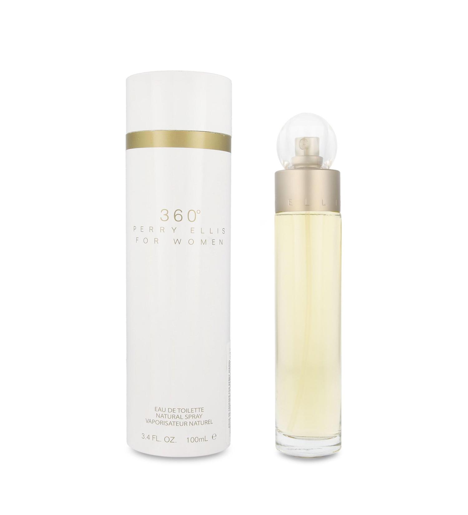 Perry Ellis 360 Eau De Toilette Spray 3.4 Oz/ 100 Ml for Women By 3.4 Fl Oz white - Buy Online on SooperMarket.com