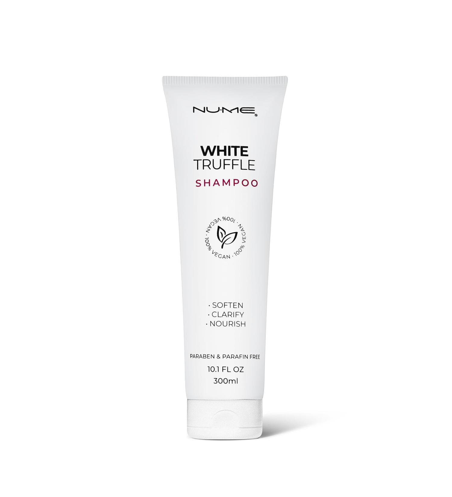 NuMe White Truffle Shampoo for Dry Hair Hydrating Fortifying Strengthening Rejuvenating Shampoo Scalp Care Hair Growth Anti-frizz Paraben free Scalp Treatment For All Hair Types - 300ml