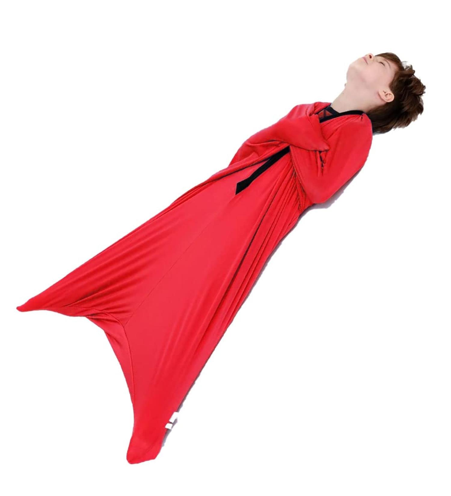 Kids Sensory Body Sock - Red Small Full Body Wrap for Autism & Anxiety Relief - Buy Online on SooperMarket.com