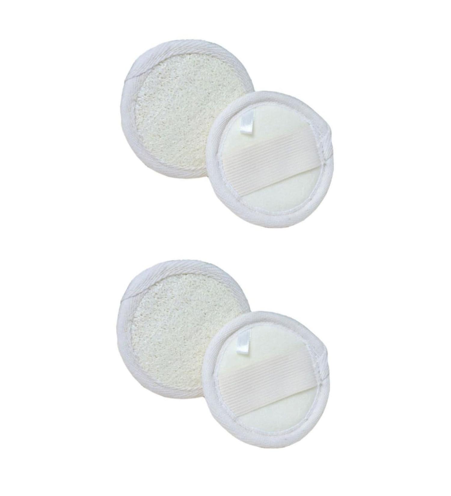 NOLITOY 10 Pcs Exfoliating Loofah Pads - Spa Quality Scrubber & Sponge for Smooth Skin | International Shipping Available - Buy Online on SooperMarket.com