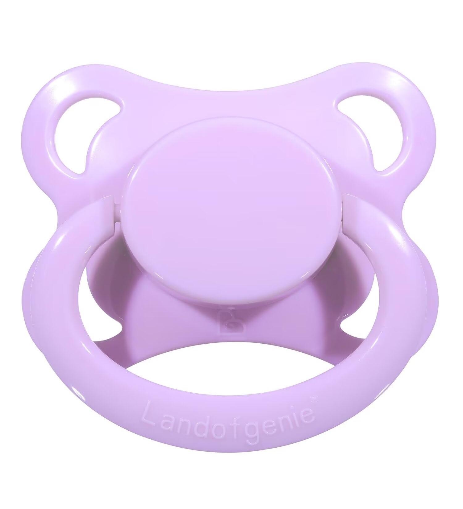 Landofgenie Large Teat Shield Pacifier for Adults - Purple | Comfortable & Unique Design | Shop Internationally - Buy Online on SooperMarket.com