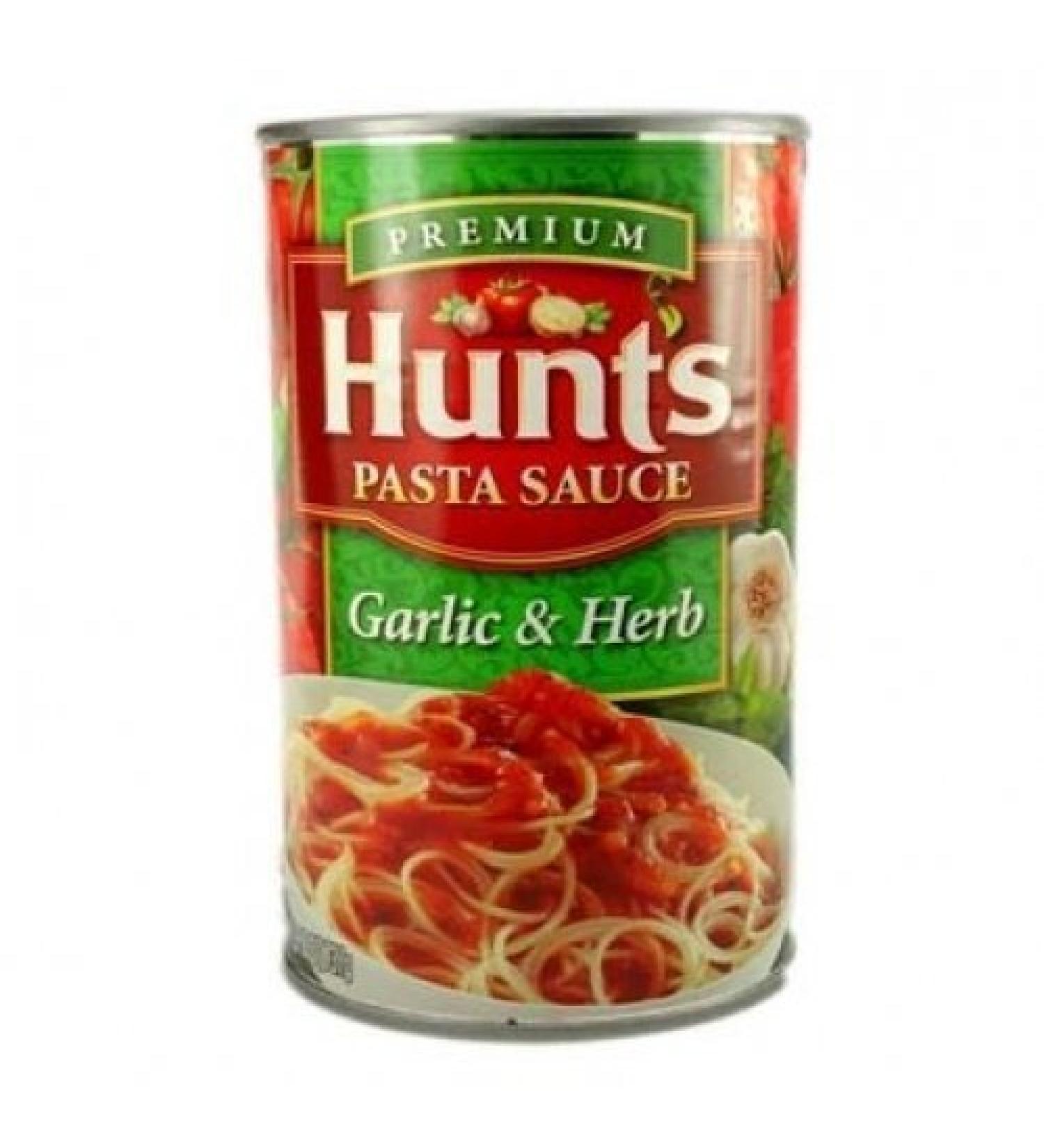 Hunt's, Premium Garlic & Herb Pasta Sauce, 26oz Can (Pack of 6) by Hunt's
