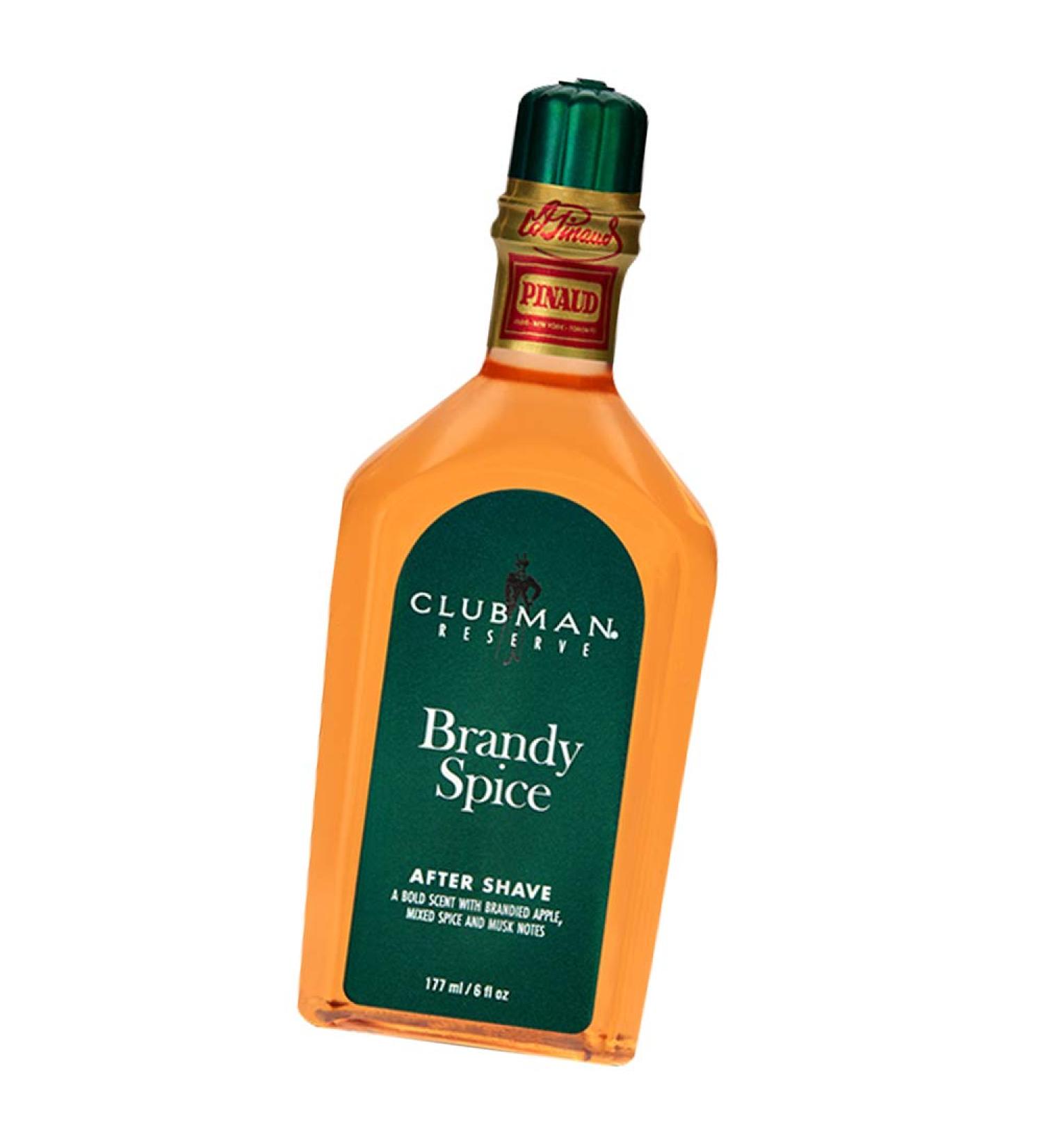 Clubman Reserve Brandy Spice After Shave Lotion 6 oz - Soothing Aftershave for Men - Buy Online on SooperMarket.com