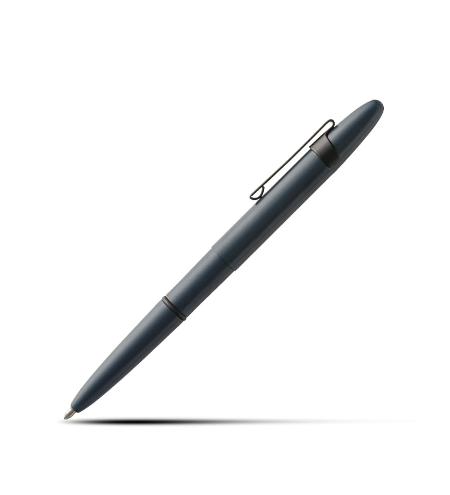Fisher Space Pen Cerakote 400 Series - Elite Navy Blue Bullet Pen with Matte Black Clip - Perfect Gift Boxed - Buy Online on SooperMarket.com