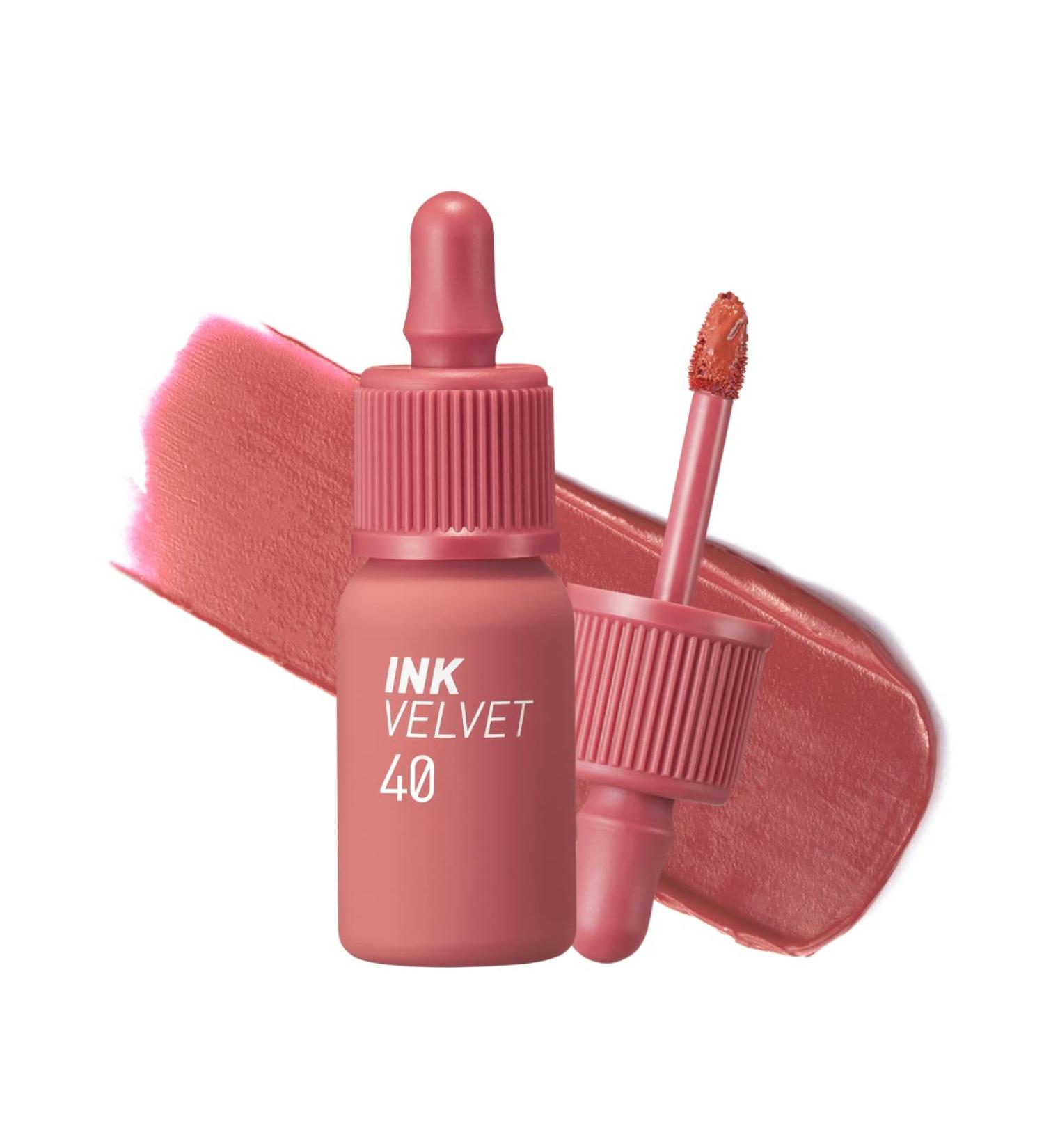 Peripera Ink the Velvet Lip Tint - High Pigment, Longwear, Weightless (040 CALM ROSY) - Buy Online on SooperMarket.com