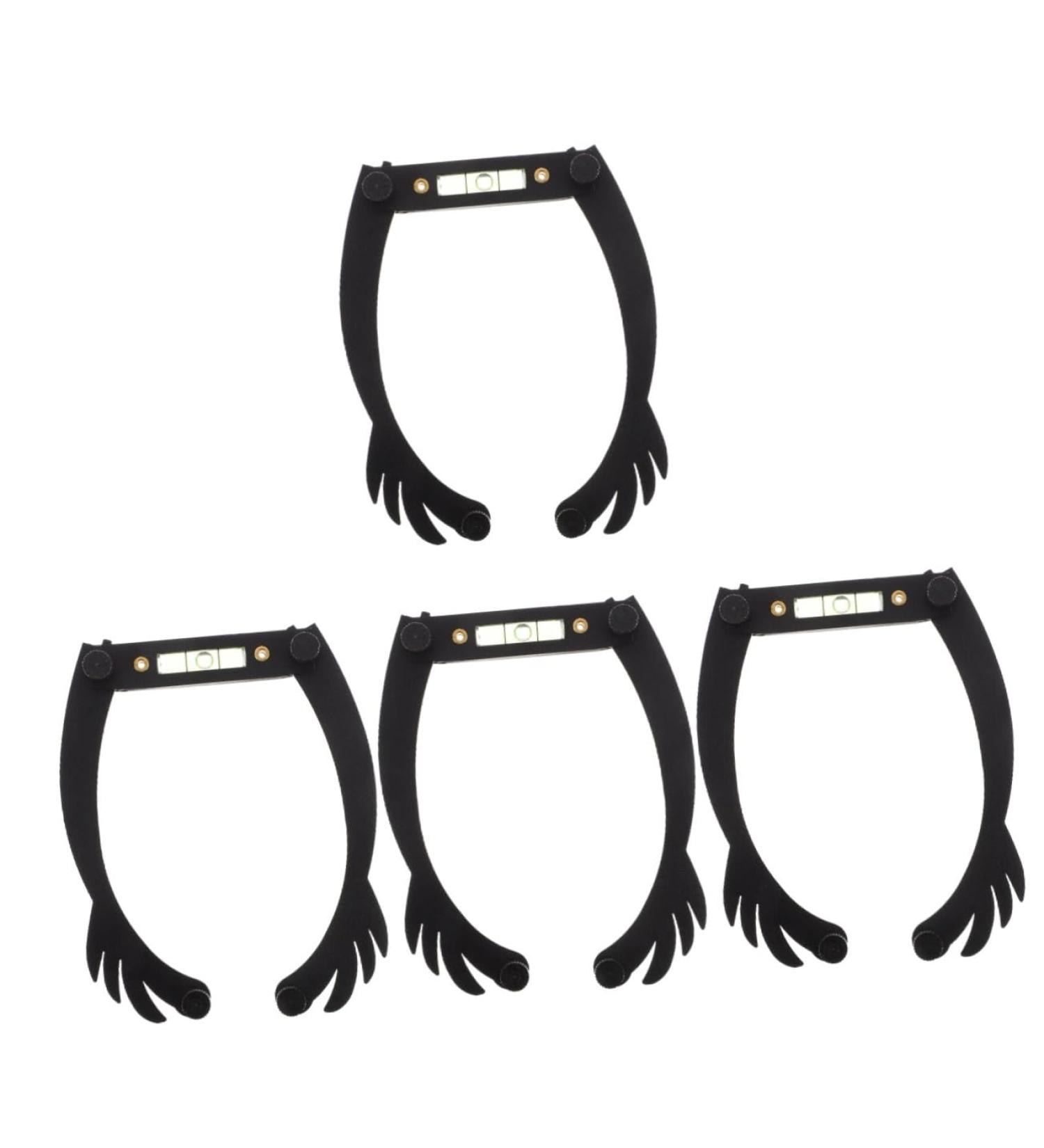 Beavorty 4pcs eye brow shaping kit white eyebrow shaper kit bow and arrow eyebrow line foldable - Buy Online on SooperMarket.com