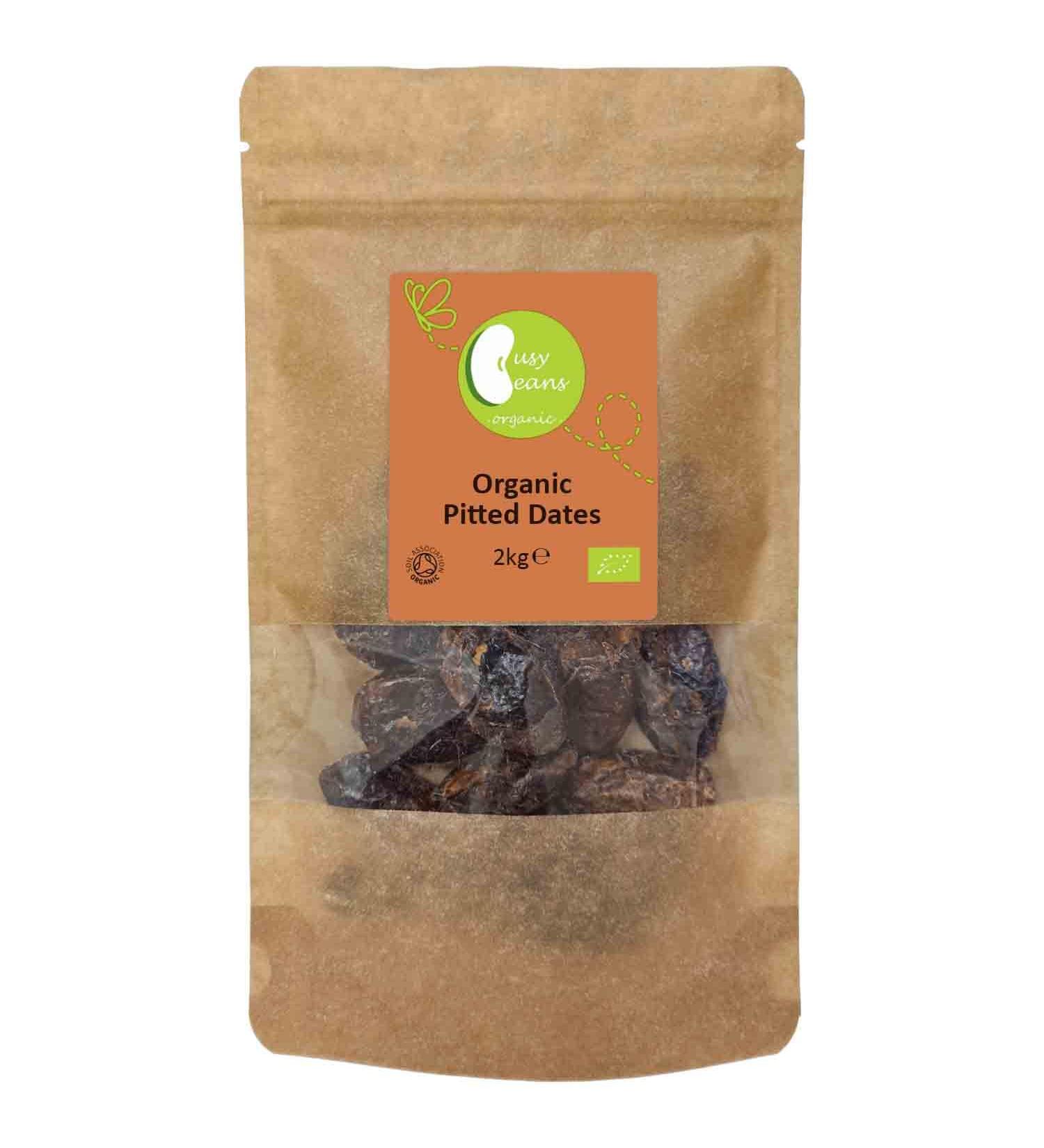Organic Pitted Dates - Certified Organic- by Busy Beans Organic (2kg) - Buy Online on SooperMarket.com