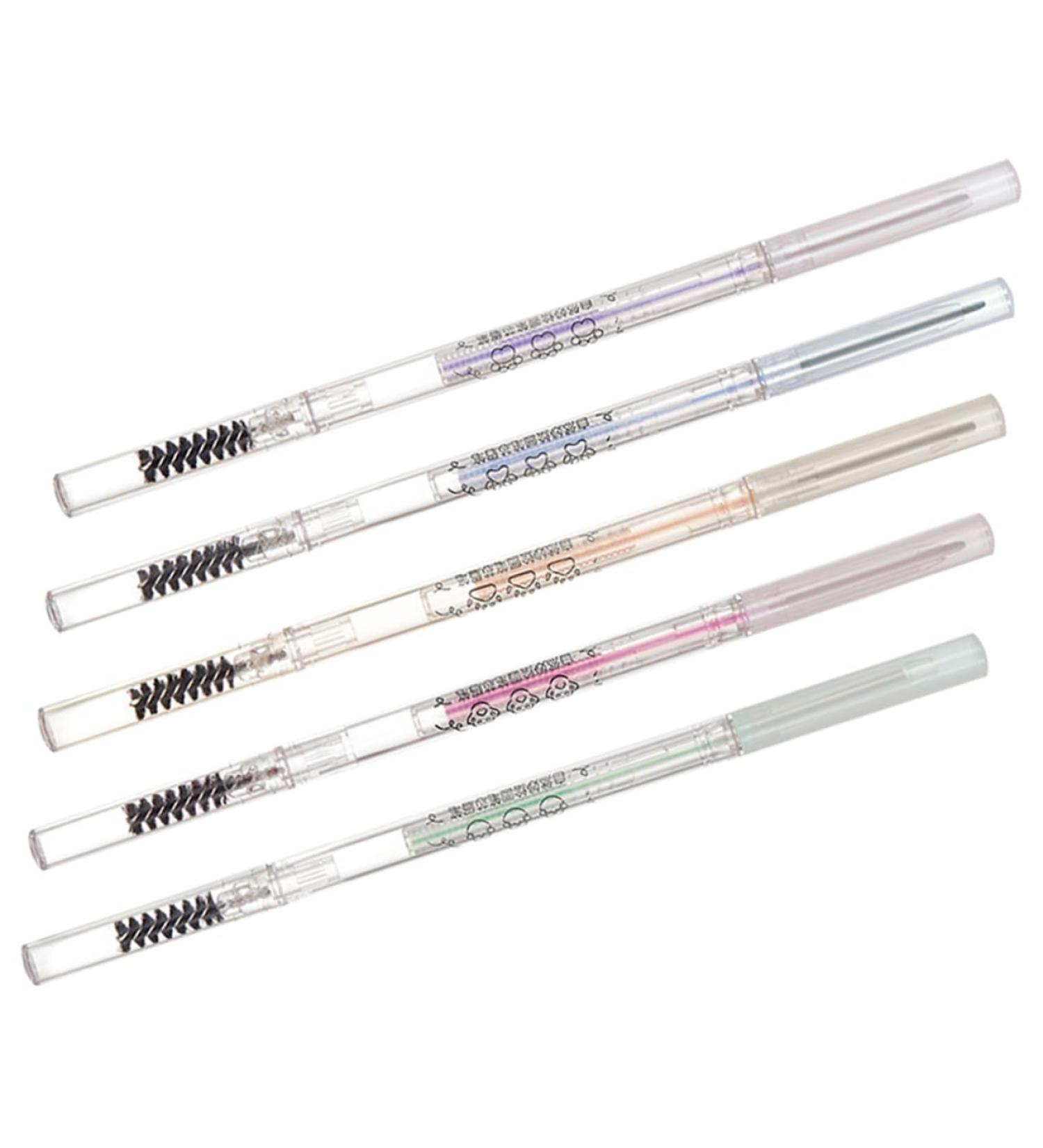 PLAFOPE 5pcs Ash Brown Eyebrow Pencil Brow Pencils Eyebrow Makeup Tools Thin Eyebrow Pencil Plastic - Buy Online on SooperMarket.com