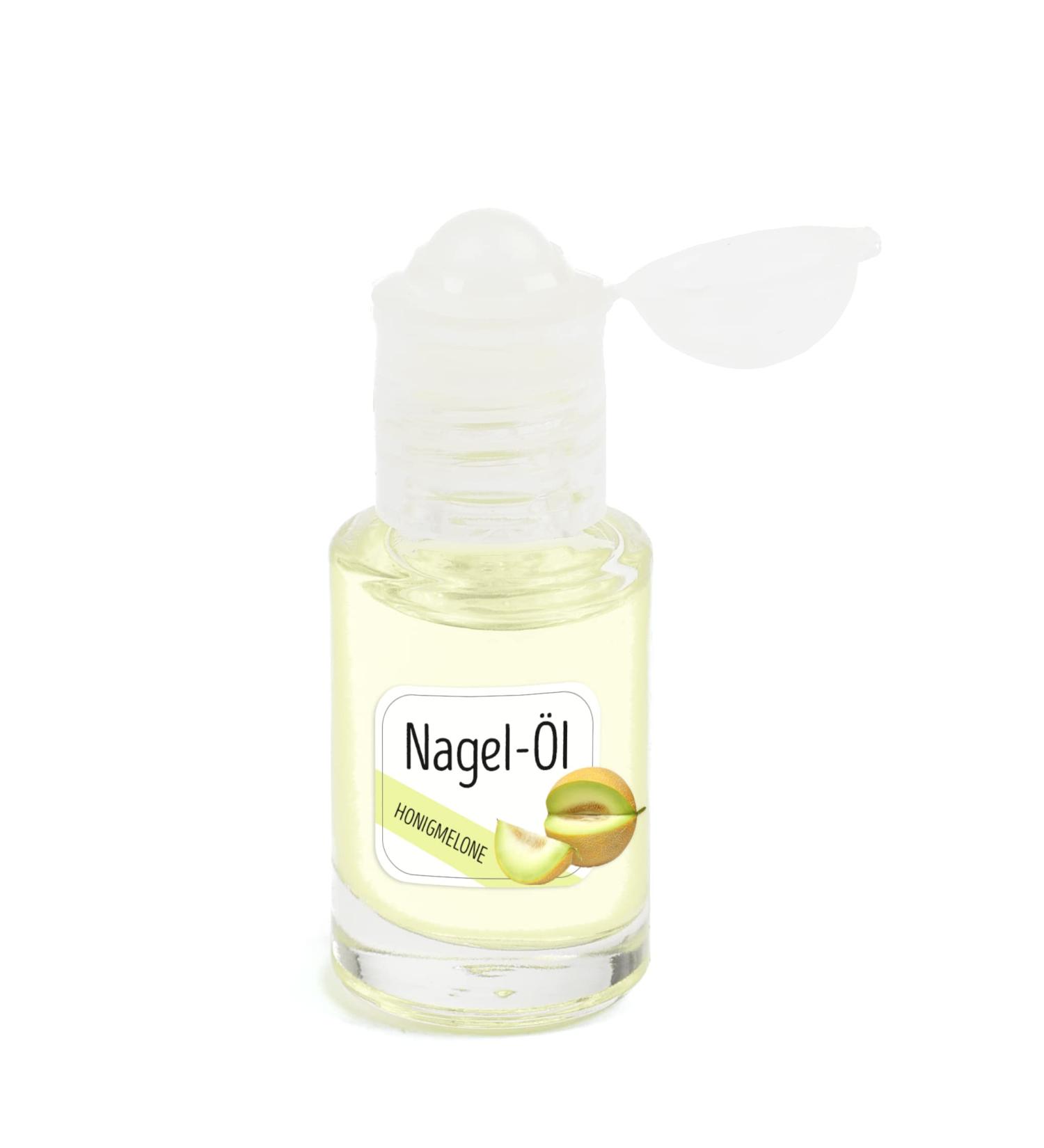 KM Nails nail oil honeydew melon 6ml in a practical iroll without paraffin