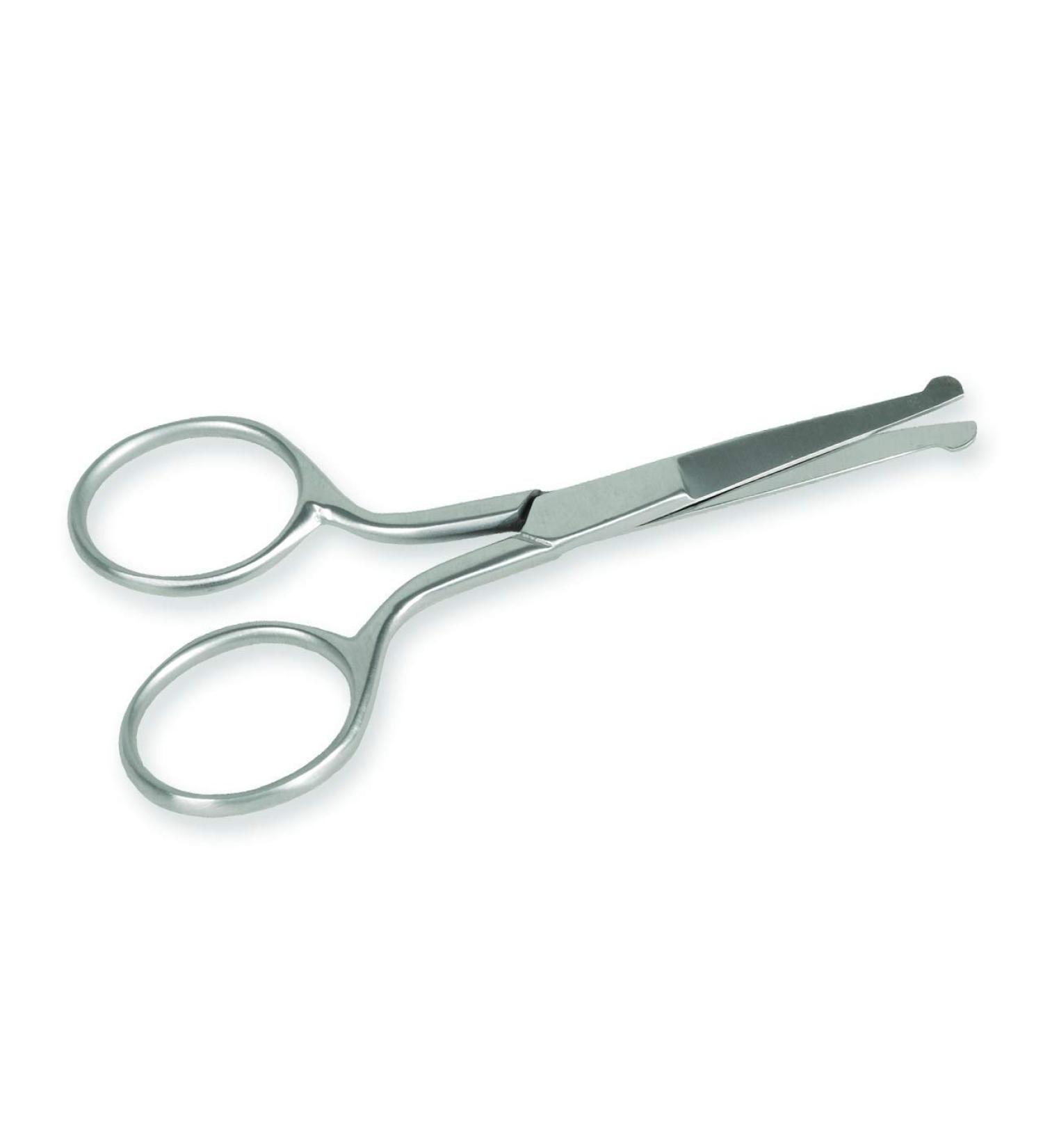 Gima - Nose and Ear Hair Scissors Totally safe Round and Straight Tips Made of Stainless Steel Lenght 9 cm. 9 cm Nose Hair Scissors