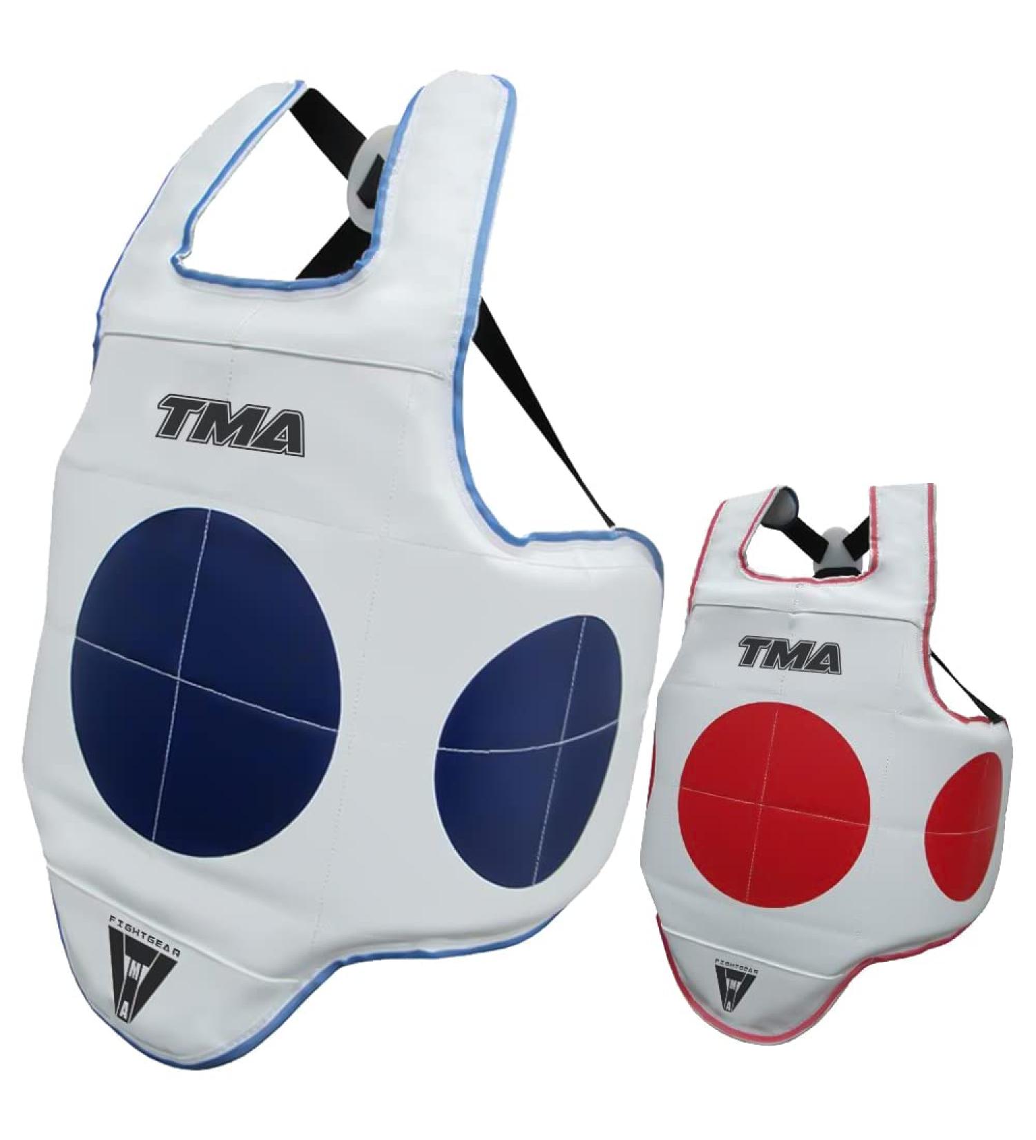 TMA Martial Arts Chest Protector Tae Kwon Do MMA Kickboxing (Reversible) - Buy Online on SooperMarket.com