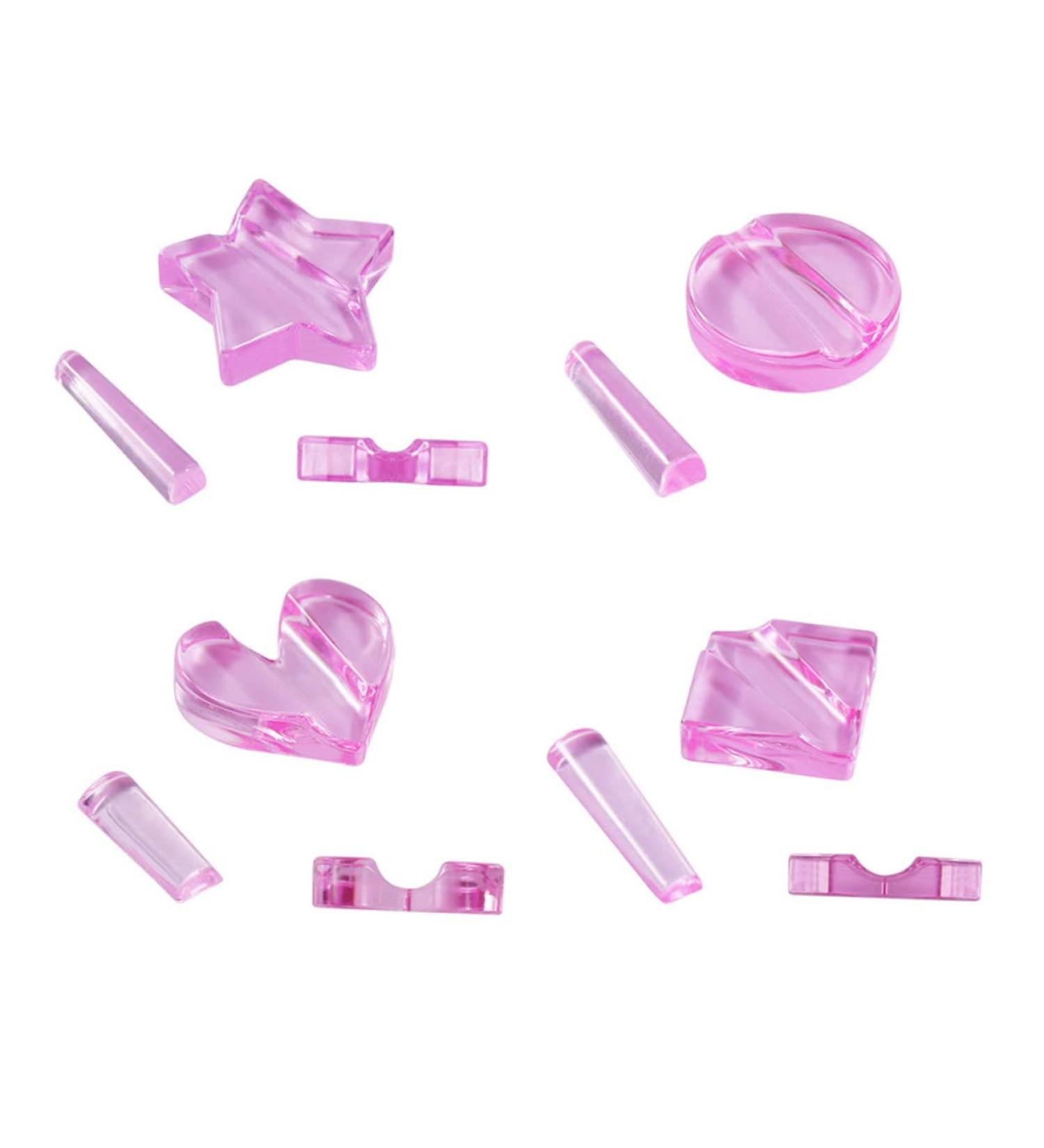 minkissy 3 Sets Nail Embossing Tool Reusable Nail Stencils Nail Template Press Nail Manicure Nail Stencil Stamp Star Shape Nail Mould Nail Art Stamp Nail Art Tool Make up False Nails 3.2X3.2cm - Buy Online on SooperMarket.com