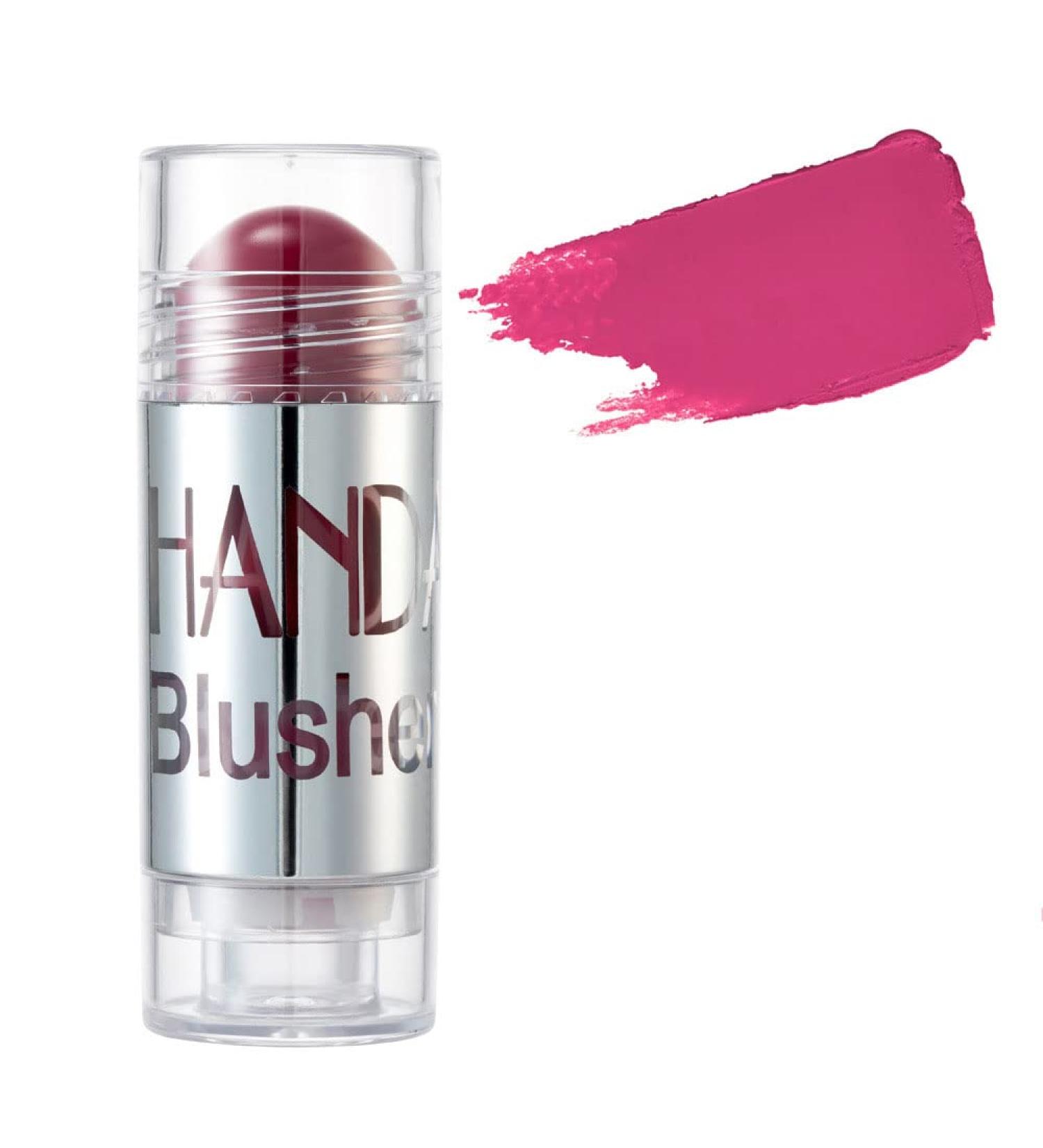 Lovelycat Chubby Blush Stick Multipurpose Blush Blush Stick For Cheeks Cream Blush Pink Blush Peach Stick Matte Stick Highlighter Stick Brighten Skin Colour Milk Blush Stick (06#Matte)