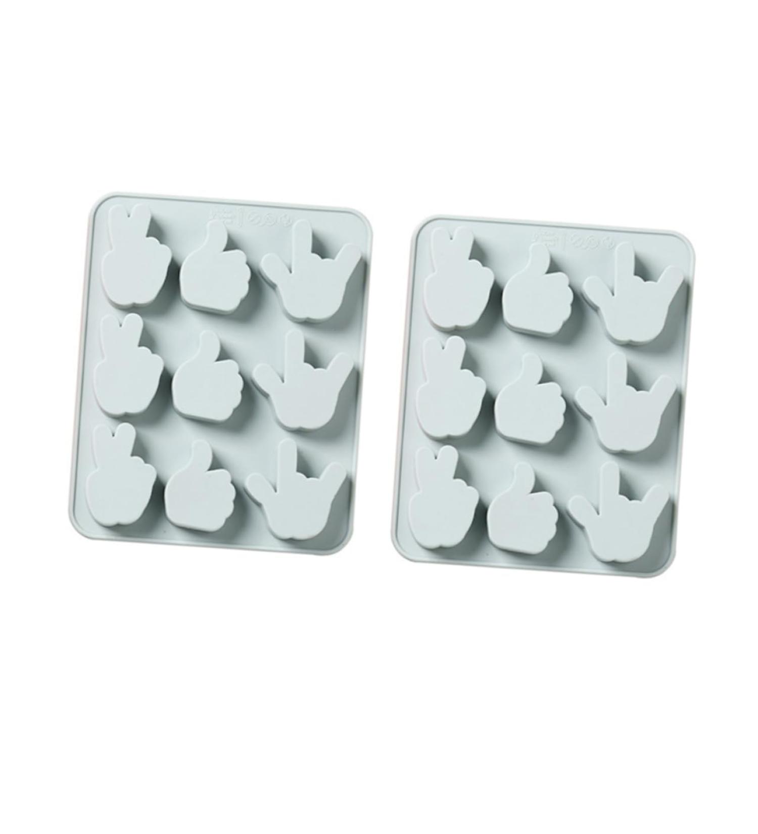 MAGICLULU 2pcs Silicone Molds Silicone Fondant Molds Silicone Baking Mold Cake Mold DIY Baking Molds Fudge - Buy Online on SooperMarket.com