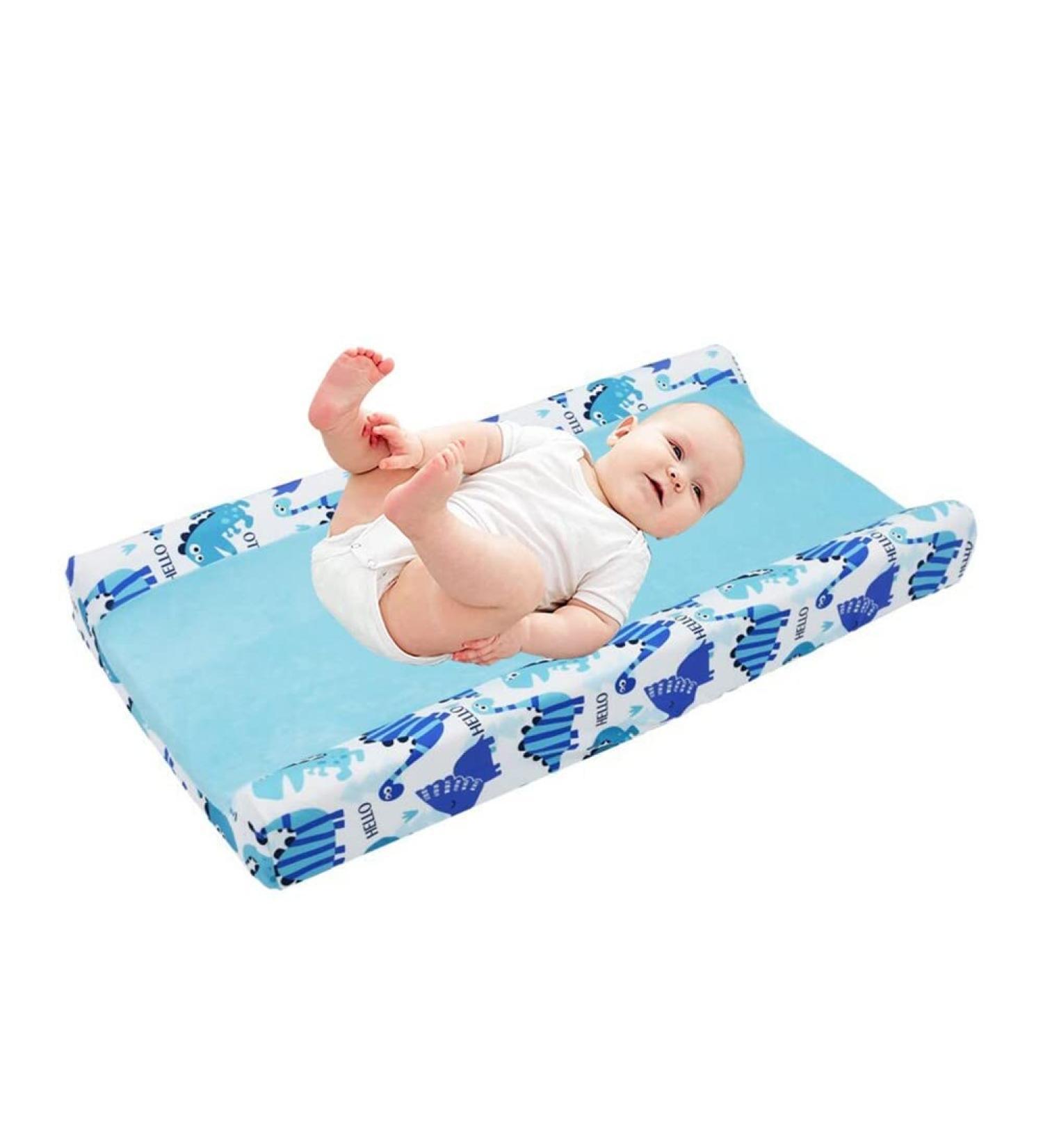 Uposao Baby Cover for Changing Pads - Soft & Breathable Floral Diaper Support | 32x16 Cotton Polyester Wrap for Changing Tables - Buy Online on SooperMarket.com