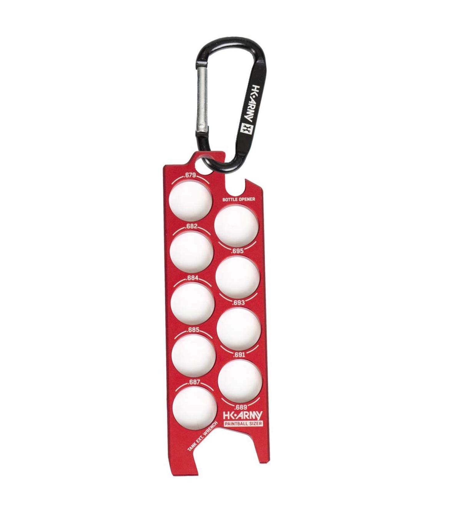 HK Army Ball Sizer Guide - Red - Buy Online on SooperMarket.com
