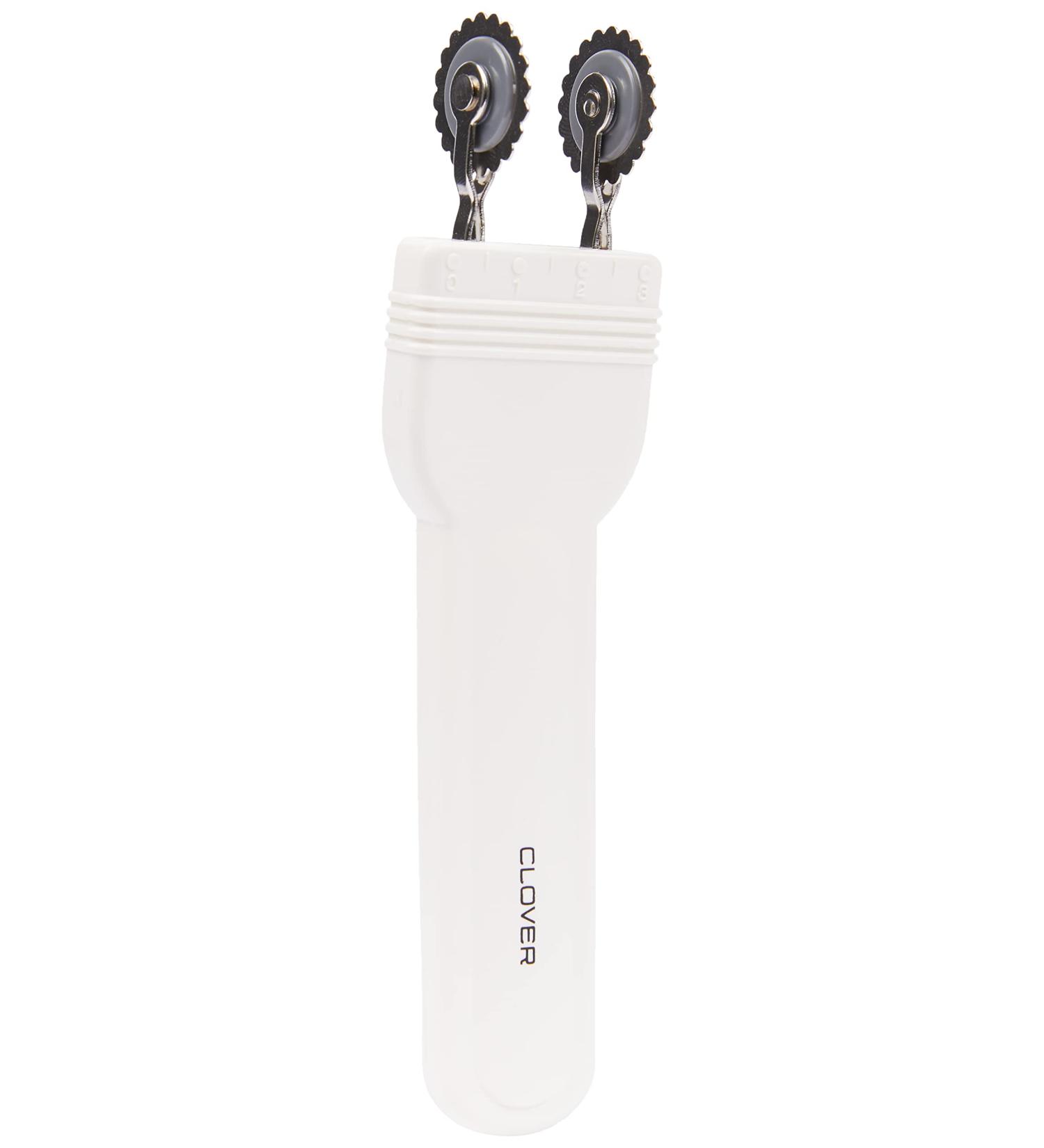 Clover 4031BK-B Double Tracing Wheel - 487/W - Professional Sewing Tool - Buy Online on SooperMarket.com