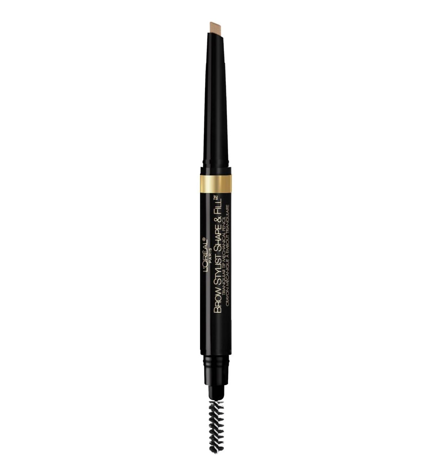L'Oreal Brow Stylist Shape & Fill 400 Blonde - Precision Brow Makeup 0.008 oz - Buy Online on SooperMarket.com
