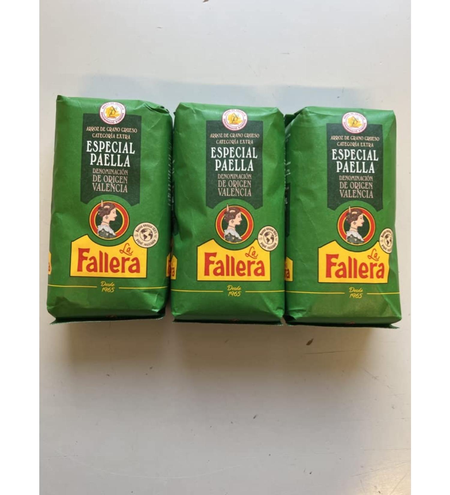 Buy 3kg La Fallera Special Paella Rice (DO Valencia) Authentic Spanish Rice for Perfect Paella | International Shipping Available - Buy Online on SooperMarket.com