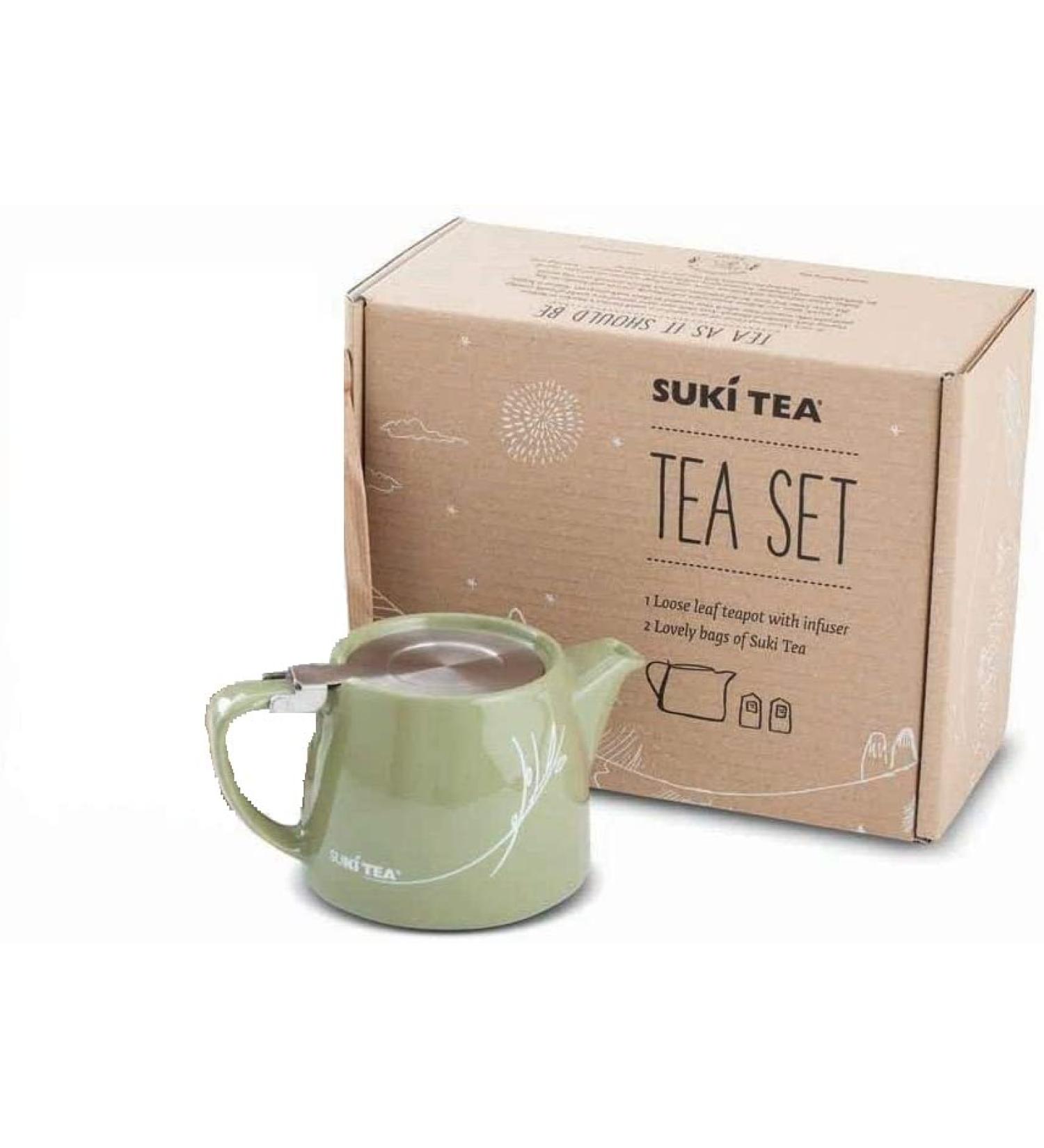 Suki Loose Leaf Teapot & Tea Gift Set