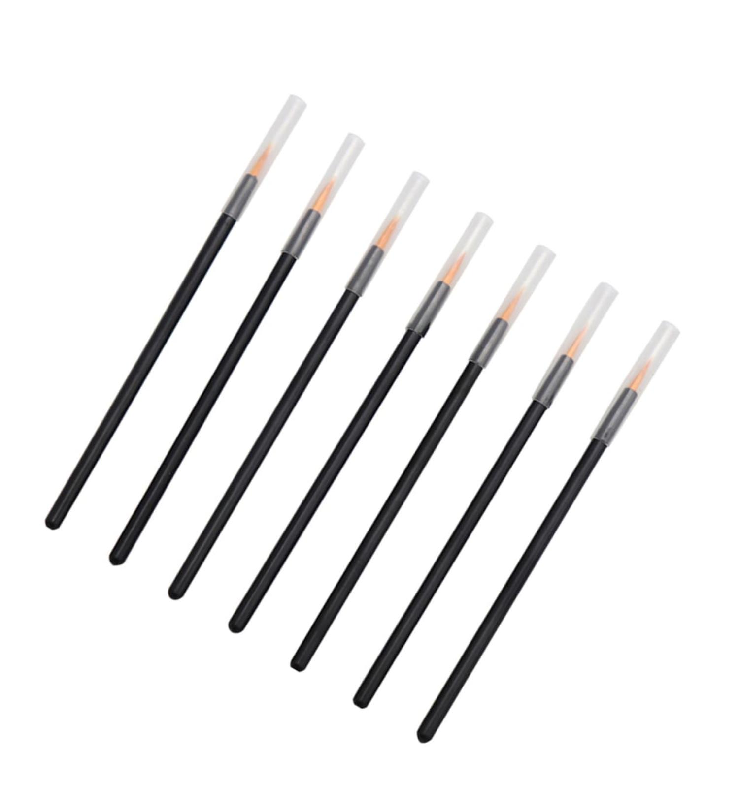 Mikinona 50pcs Disposable Eyeliner Brush Lipstick Applicator Wands Eye Makeup Brush Cosmetic Wands - Buy Online on SooperMarket.com