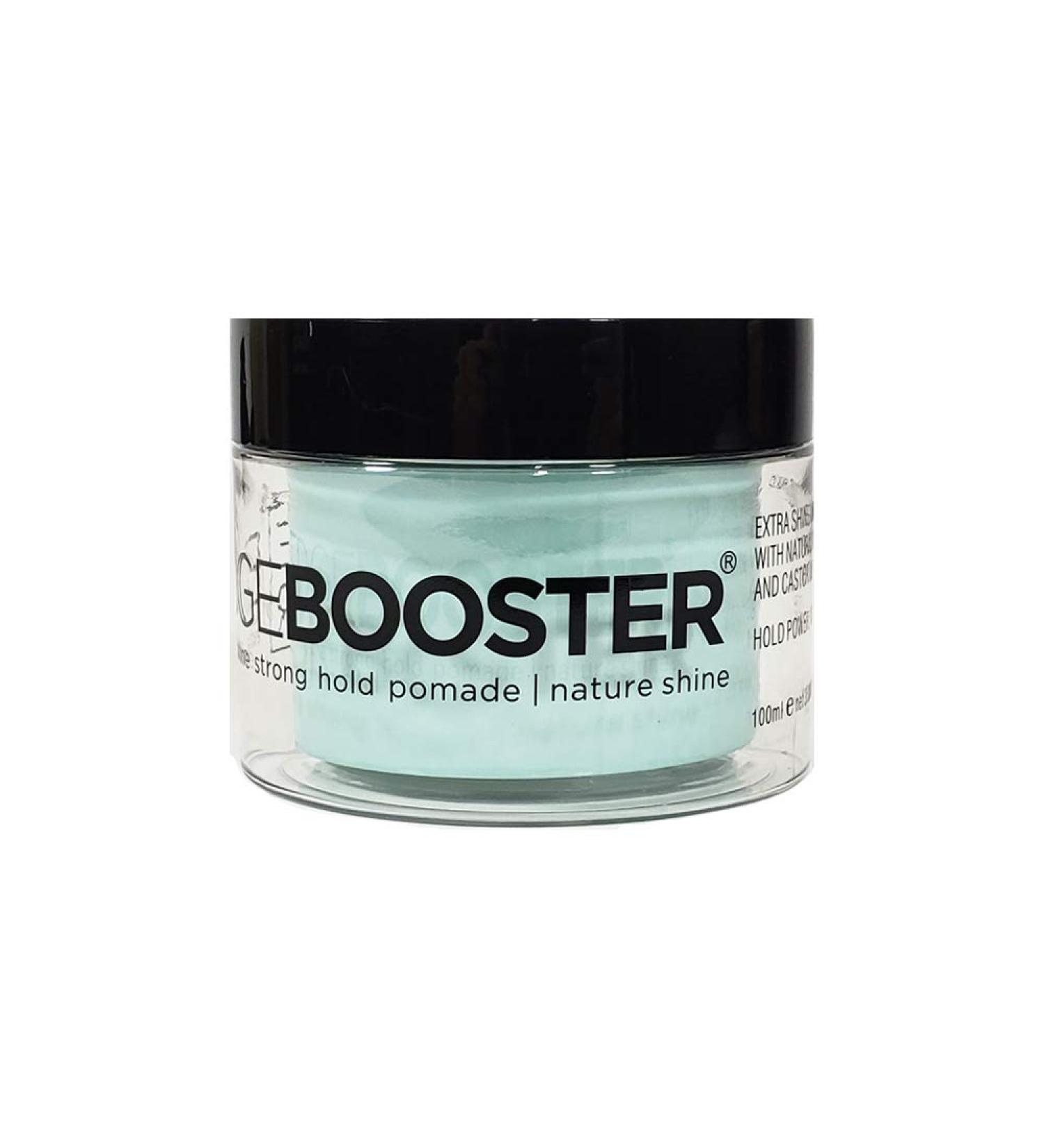 Edge Booster Style Factor Extra Shine Strong Hold Pomade 3.38 oz (NATURE SHINE)